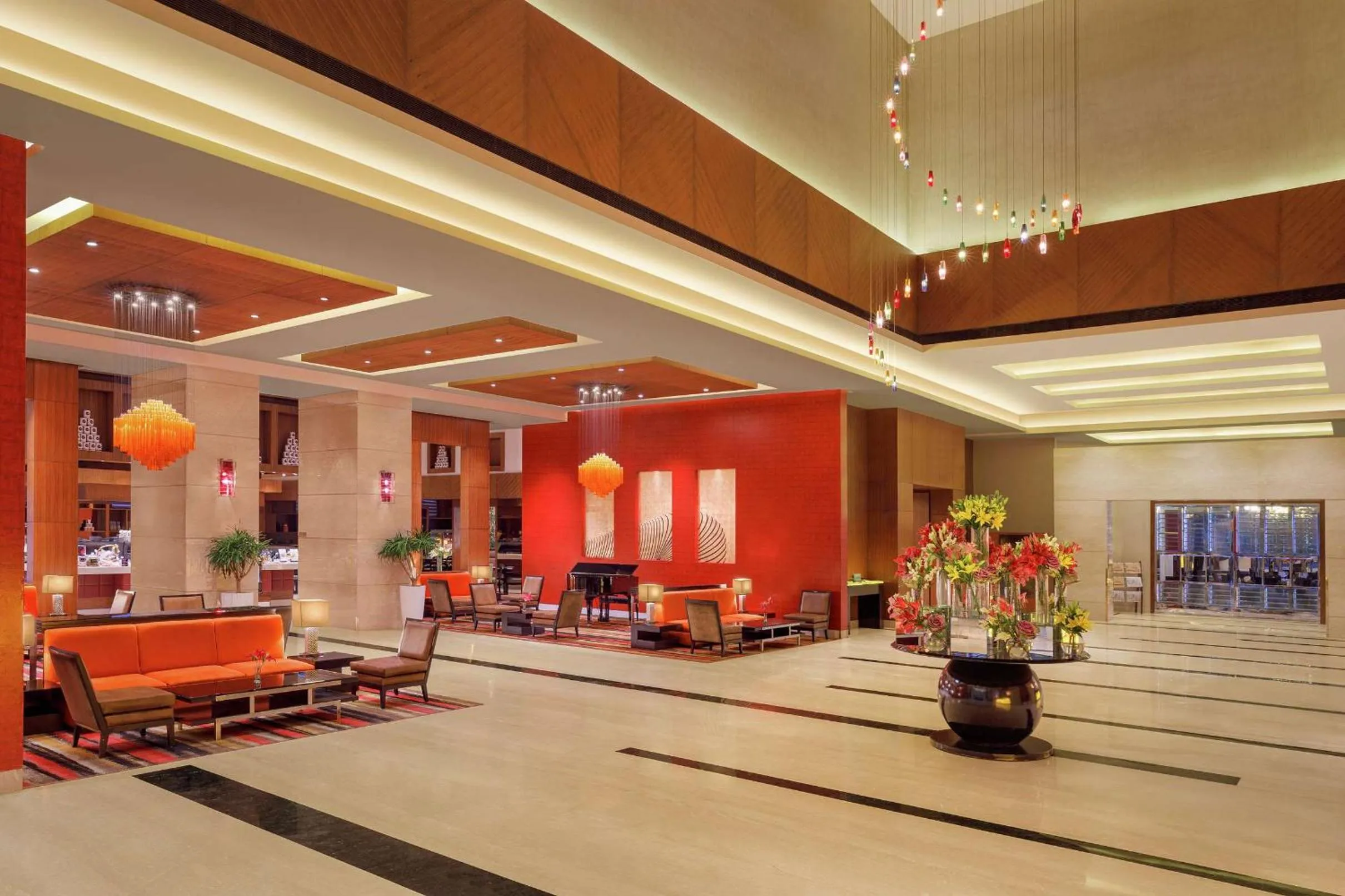Lobby or reception in DoubleTree by Hilton Gurgaon New Delhi NCR