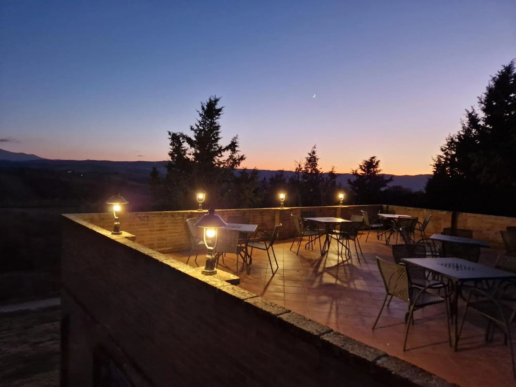 Balcony/Terrace in Fattoria Pieve a Salti