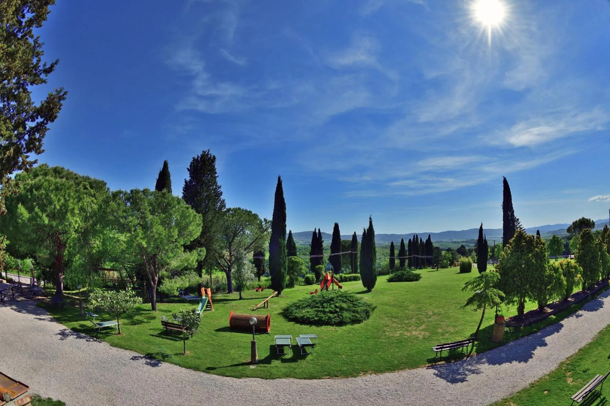 Garden in Fattoria Pieve a Salti
