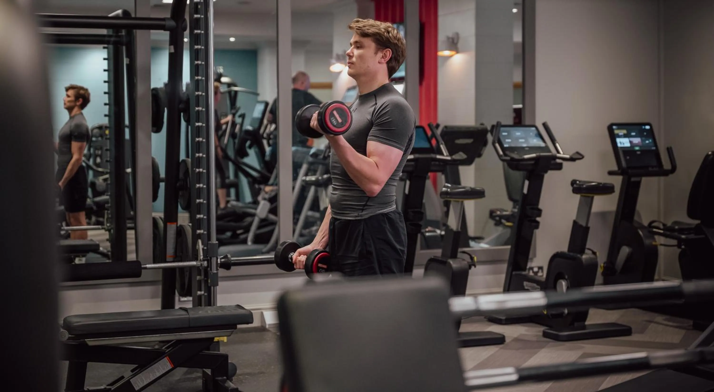 Fitness centre/facilities in Solent Hotel and Spa