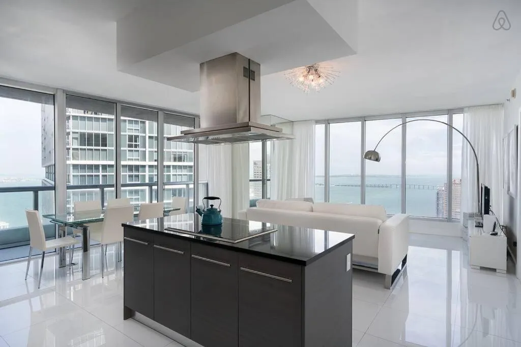 kitchen in ICON Brickell residences