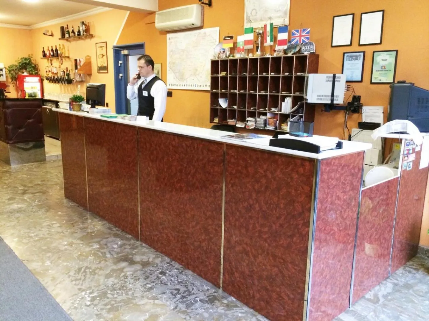 Lobby or reception in Hotel Uno