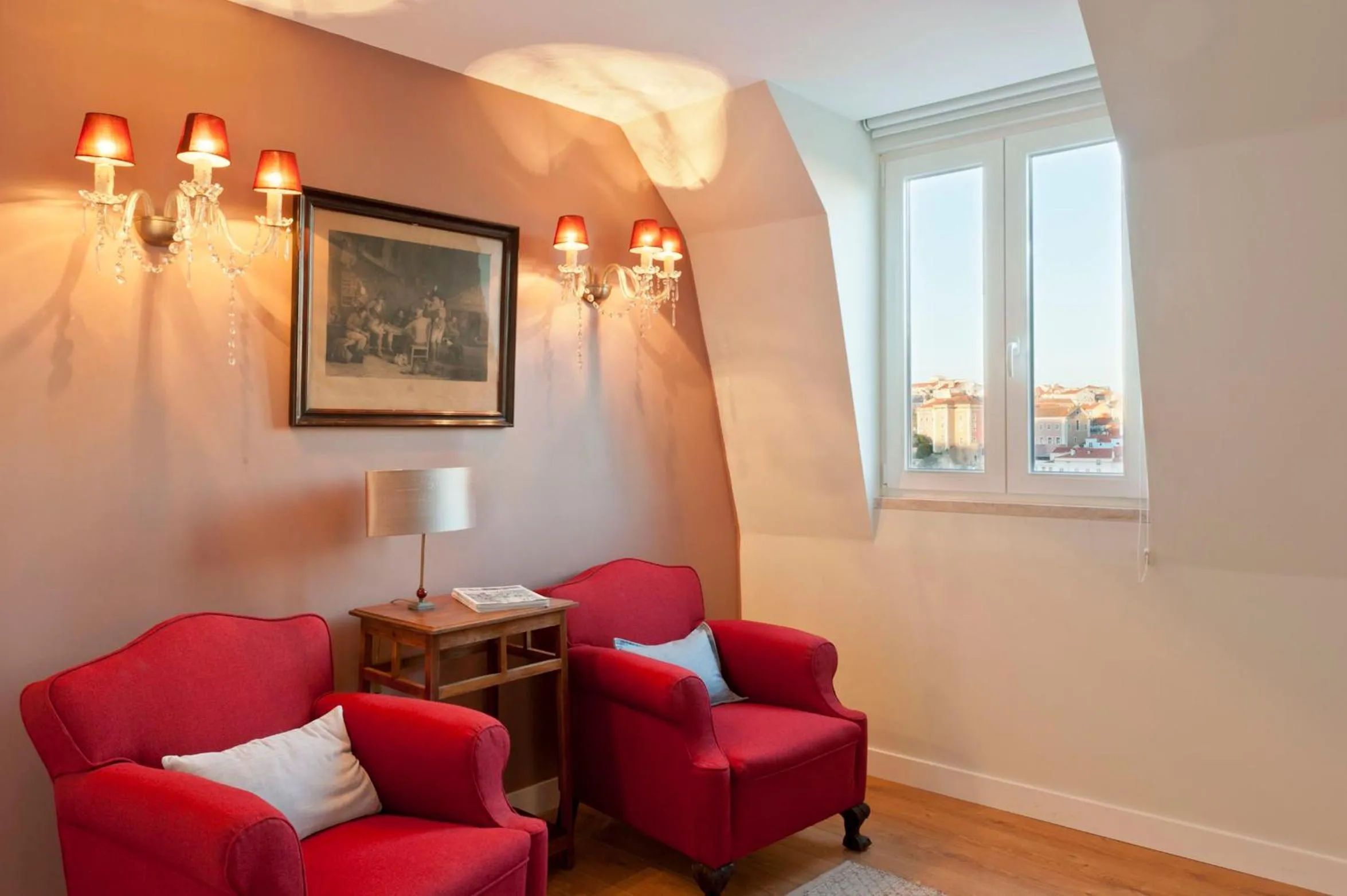 Seating area in Casa Balthazar