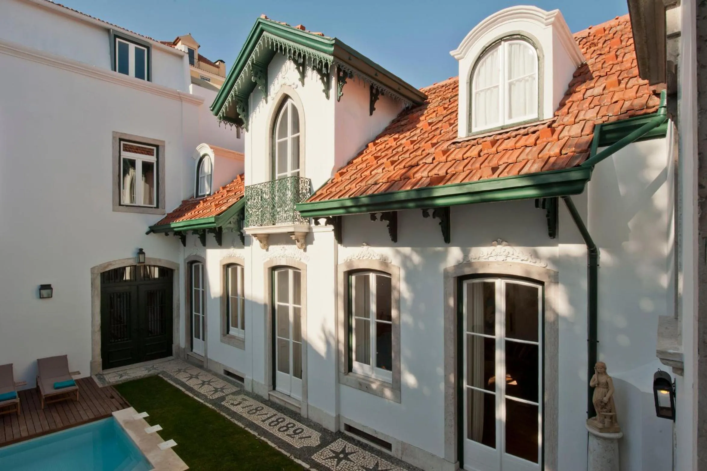 Facade/entrance in Casa Balthazar