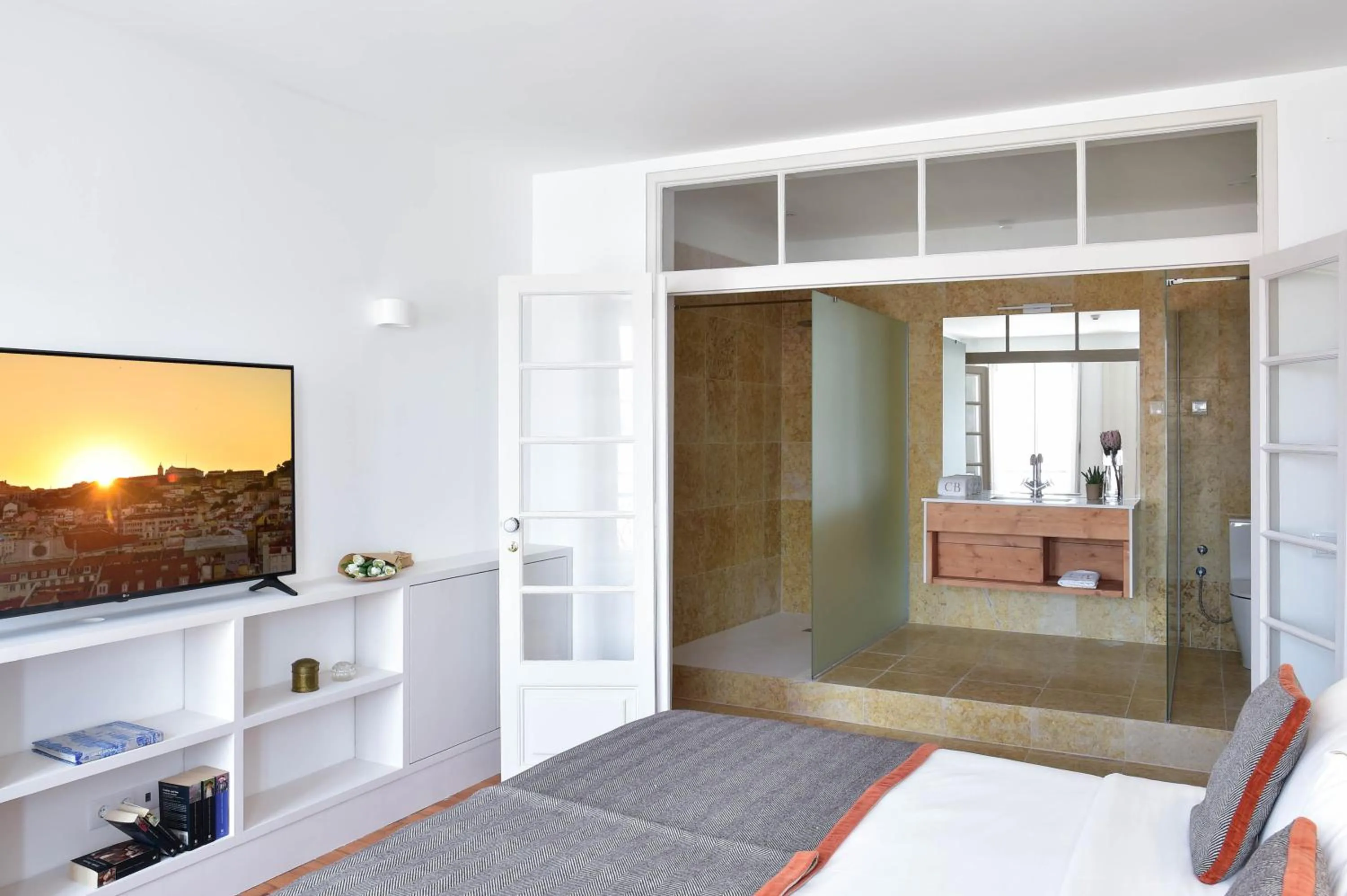 Shower, Bed in Casa Balthazar