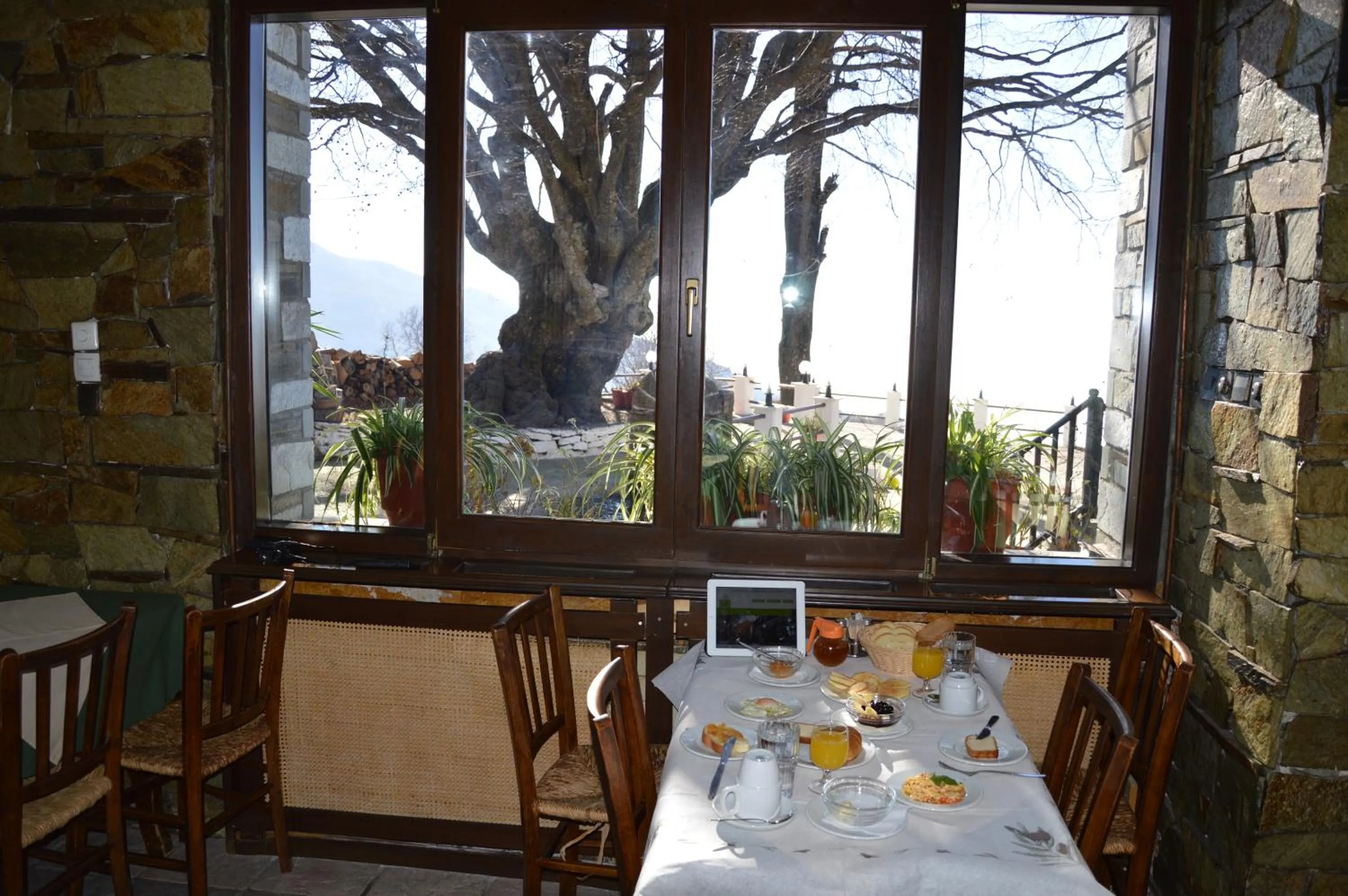 Restaurant/places to eat in Hotel Hani Zisi