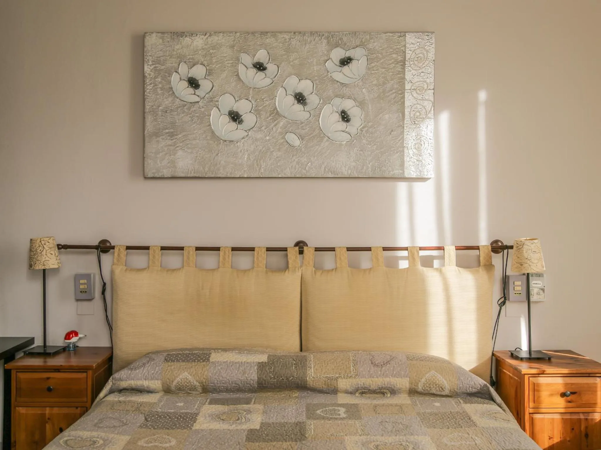 Bed in Hotel Portofino