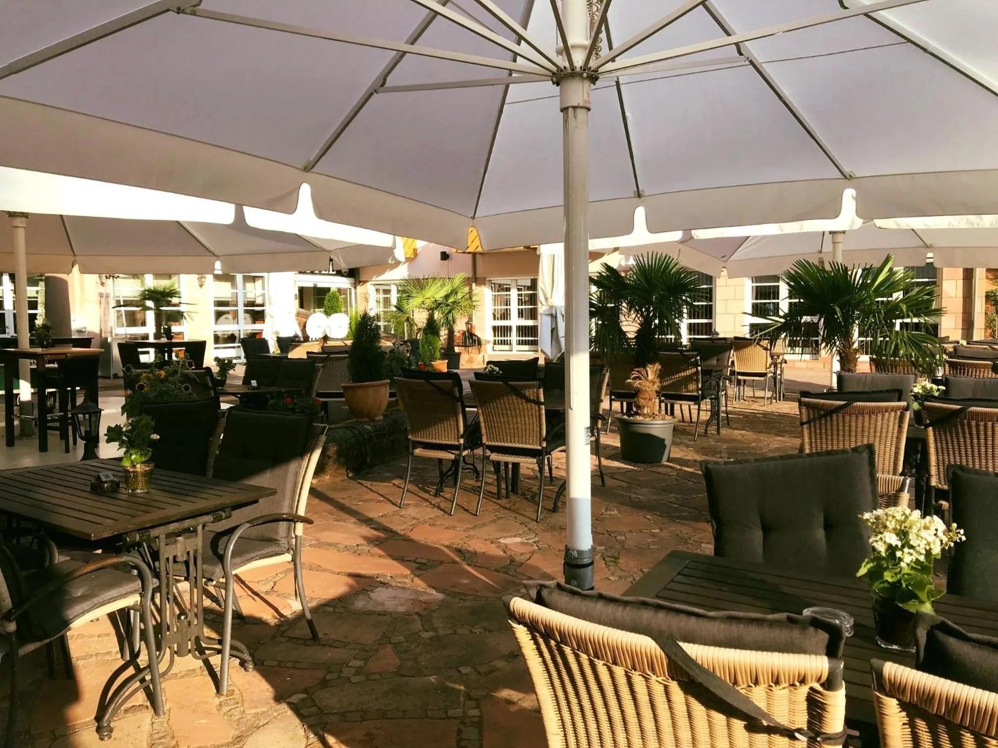 Patio in Schlosshotel Landstuhl