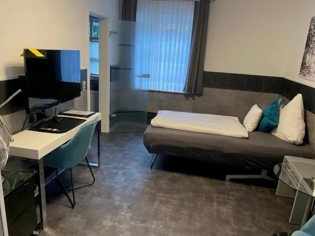 Bed in Schlosshotel Landstuhl