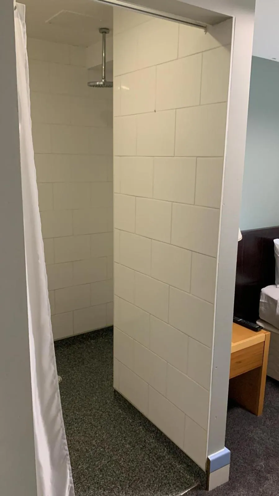 Shower in Citrus Hotel Eastbourne by Compass Hospitality