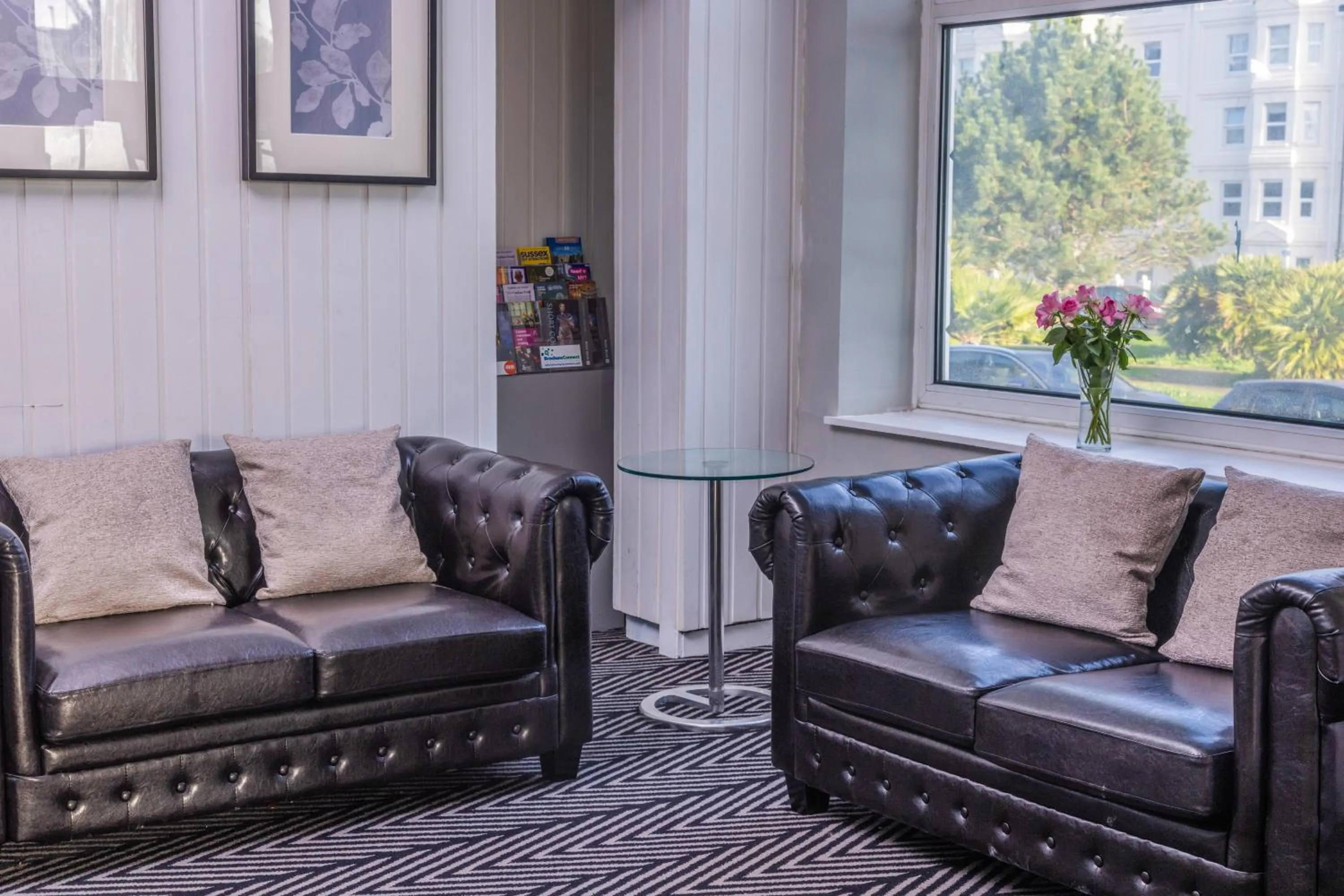 Seating area in Citrus Hotel Eastbourne by Compass Hospitality