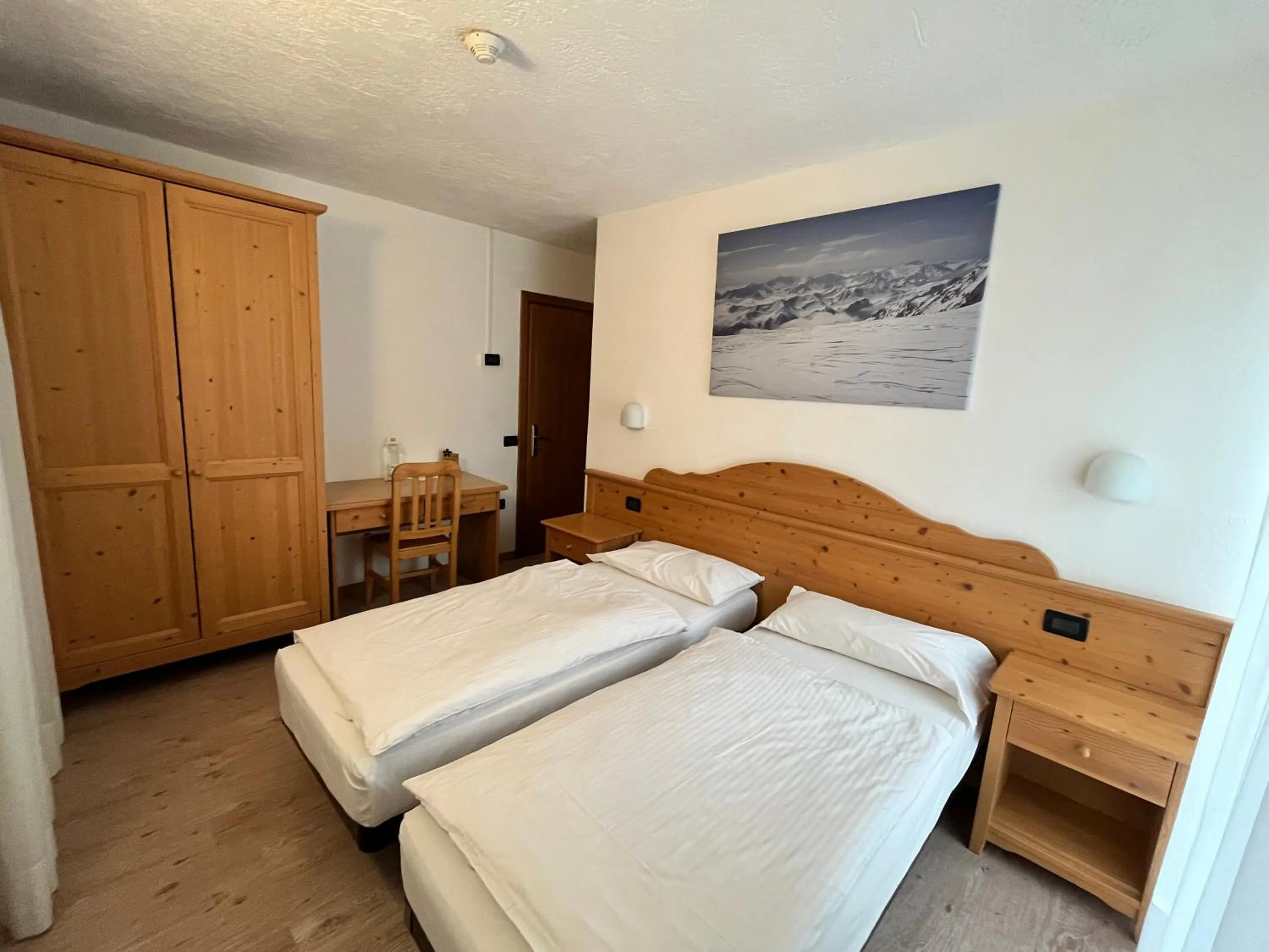 Bed in Hotel Zanella