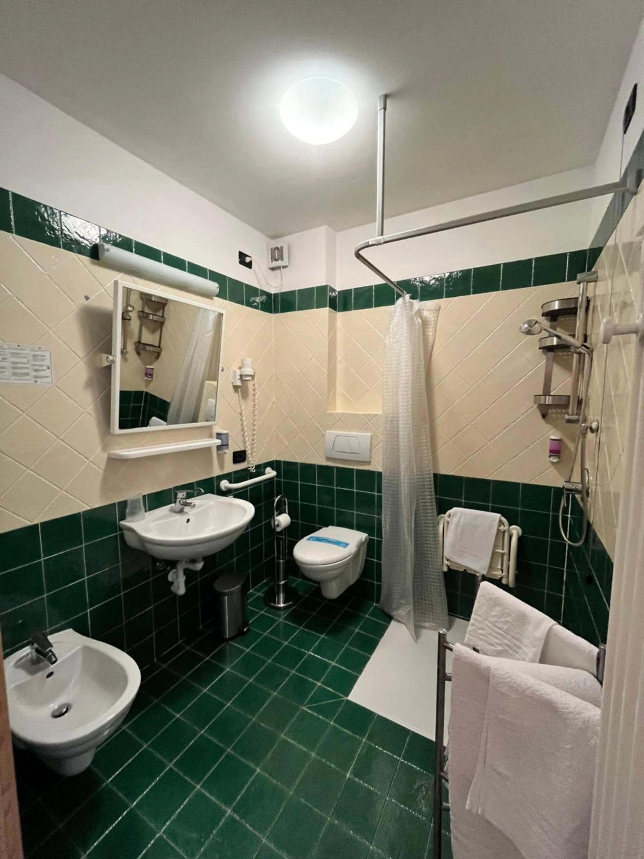 Bathroom in Hotel Zanella