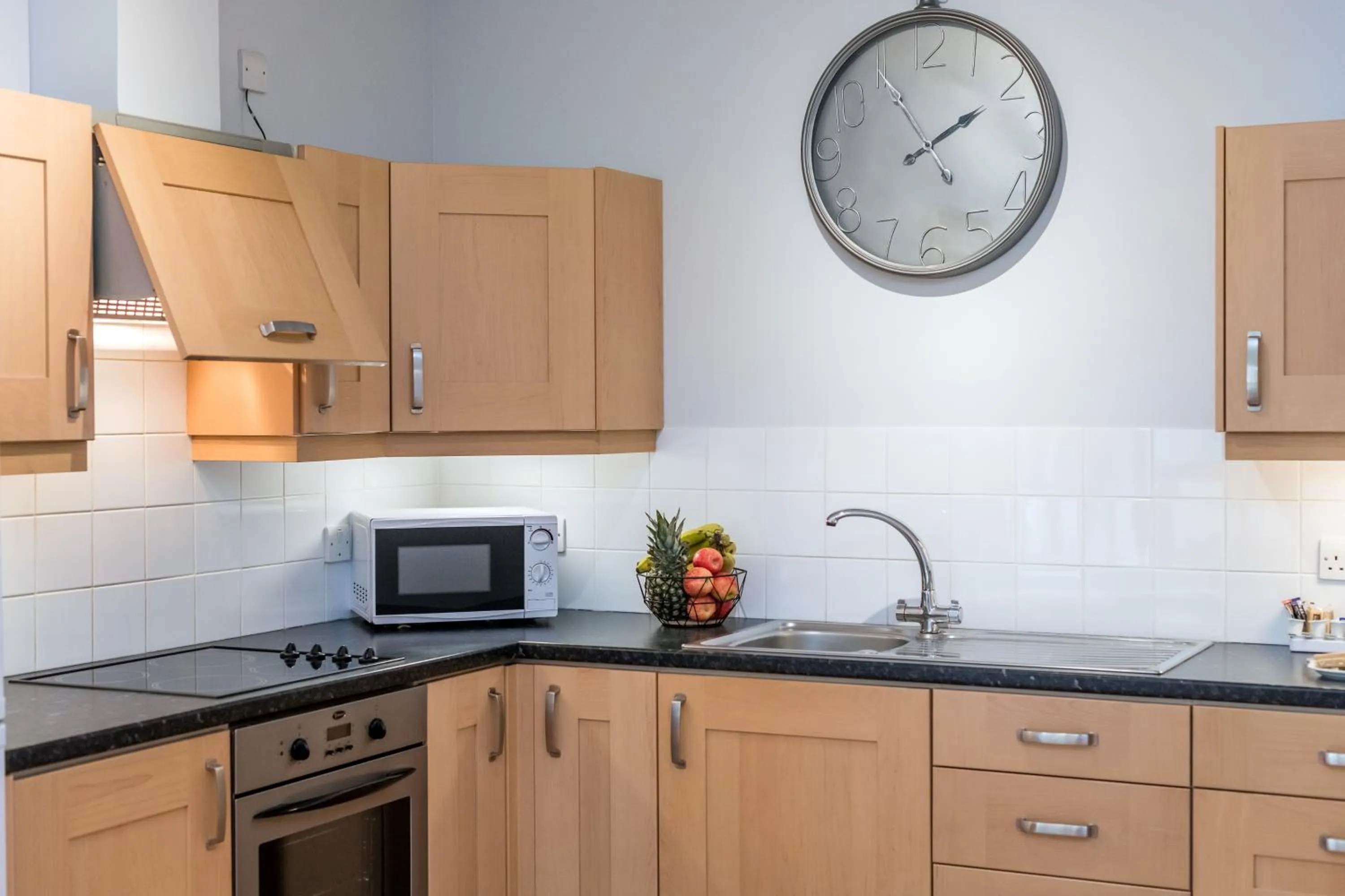 Kitchen or kitchenette in High Range Lodge Hotel