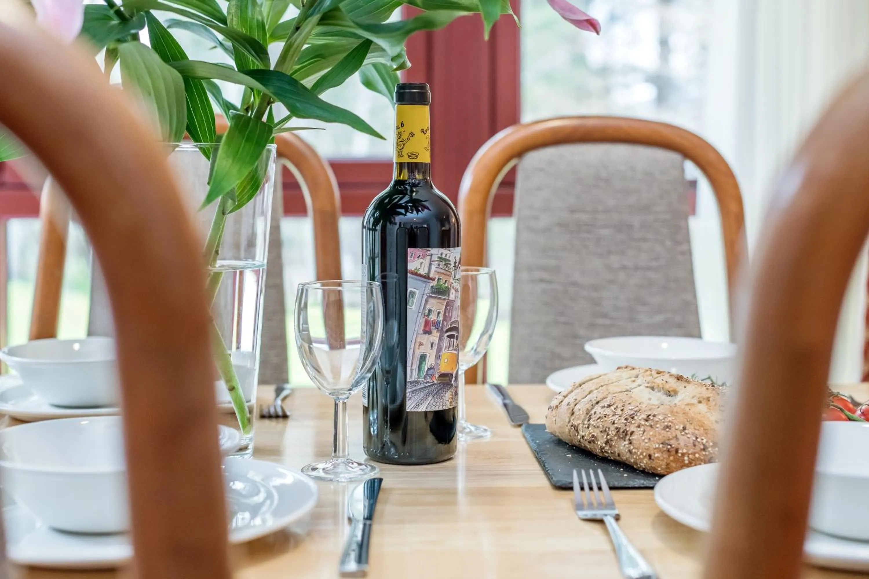 Dining area in High Range Lodge Hotel