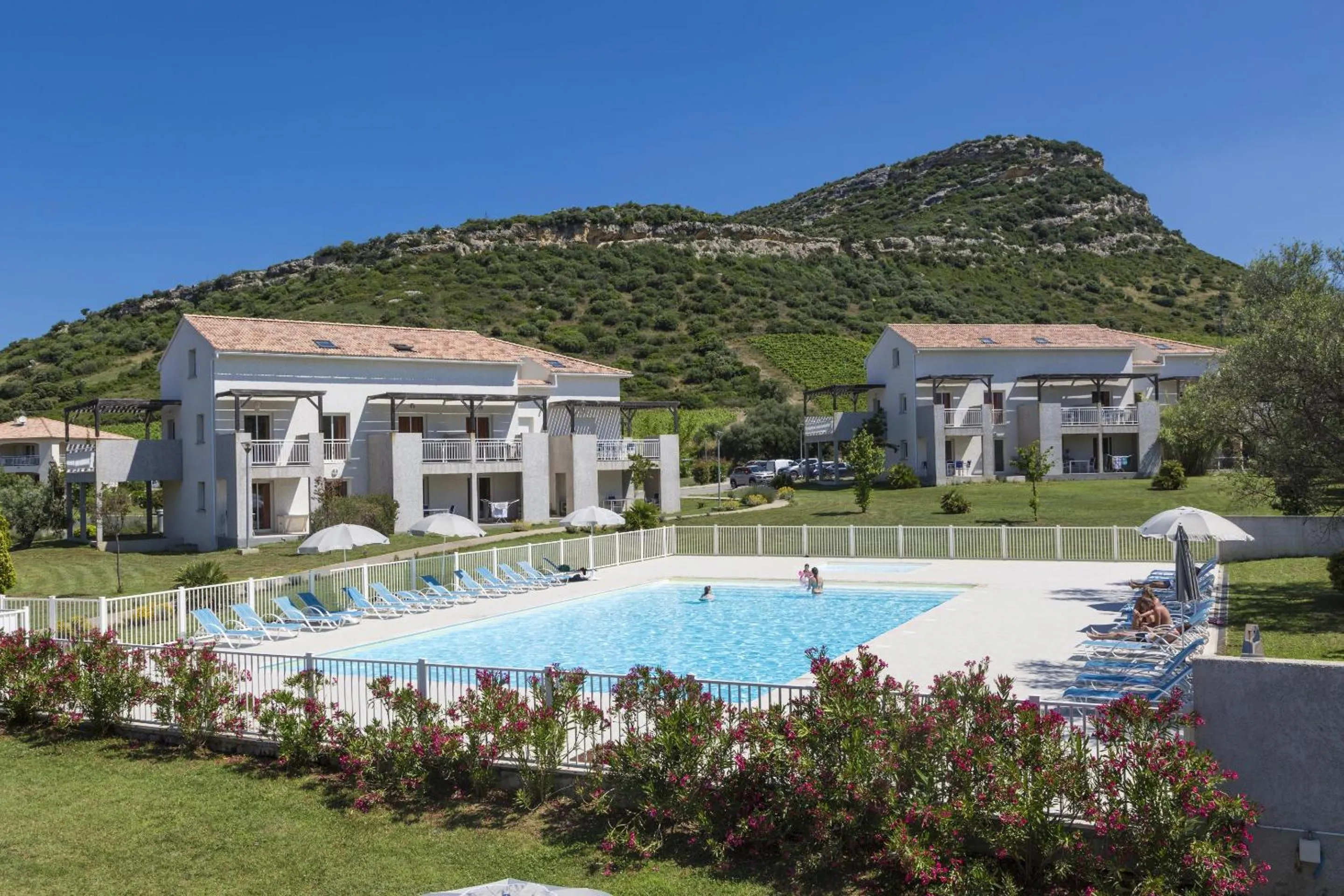 Swimming pool in Résidence Odalys Casa d'Orinaju