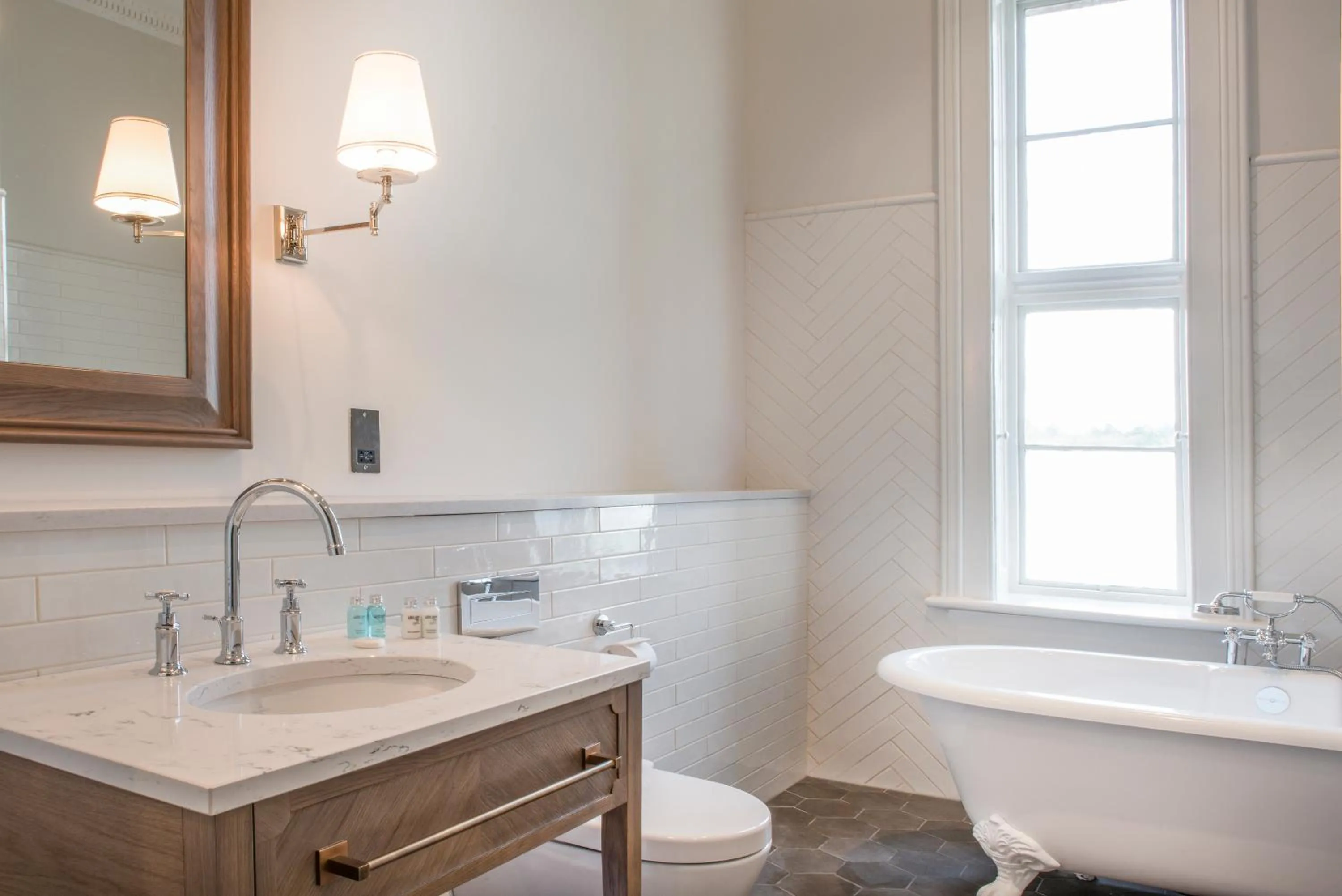 Bathroom in De Vere Latimer Estate