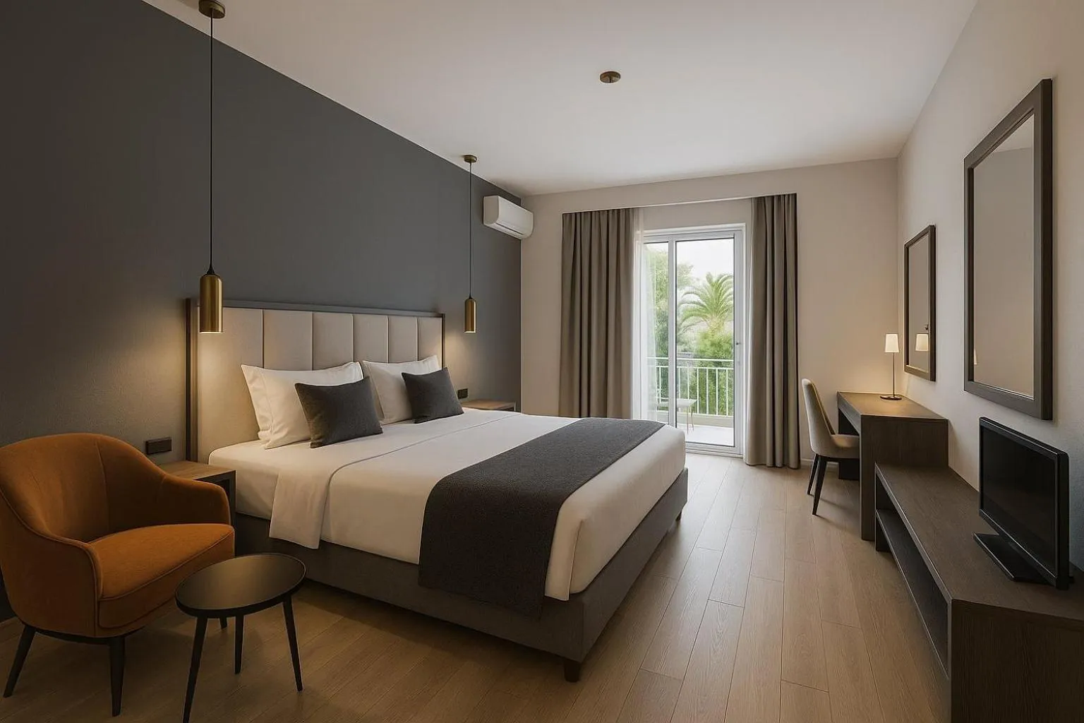 Bed in George Beach Studios