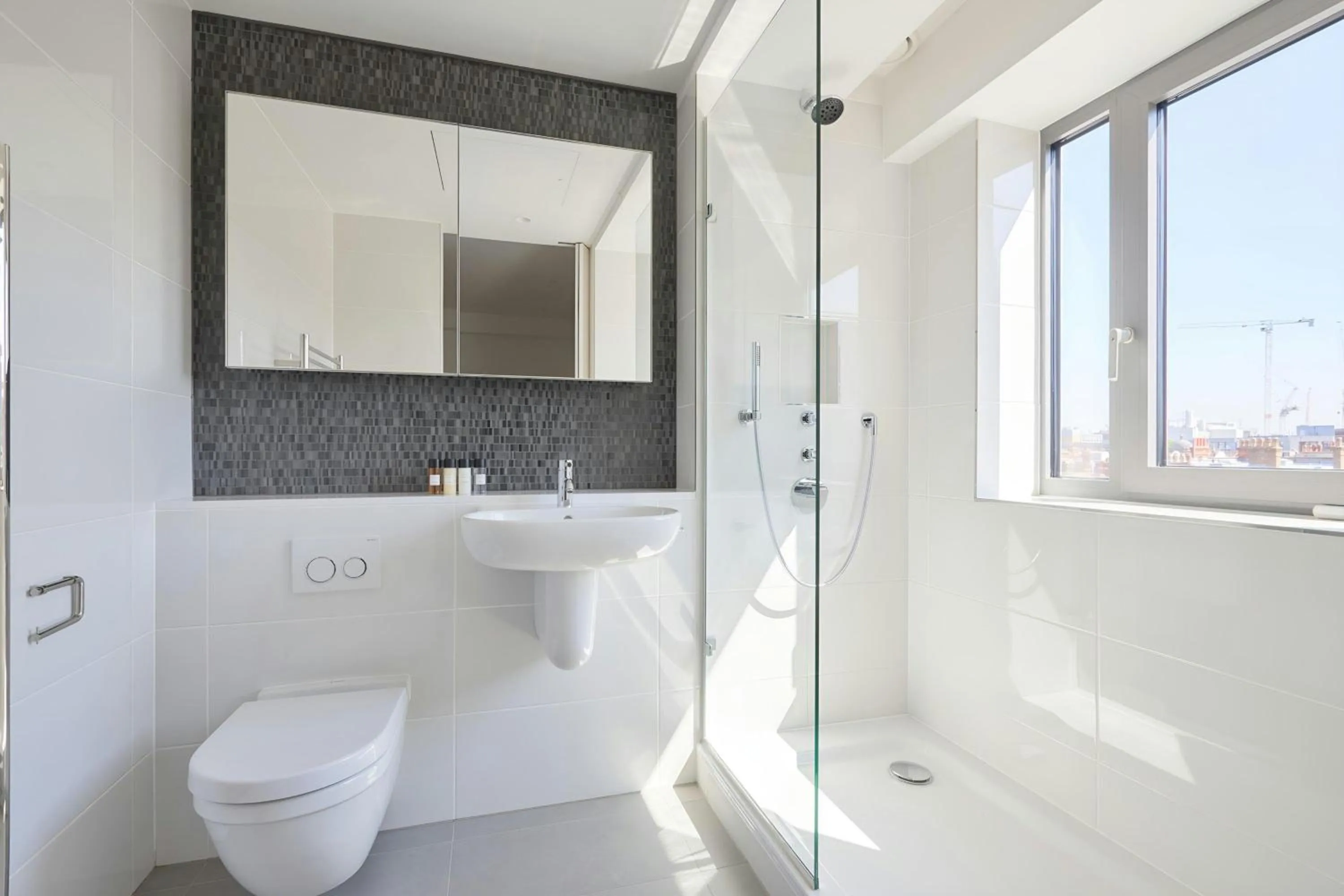 Bathroom in Sonder by Marriott Bonvoy Oxford Circus Apartments