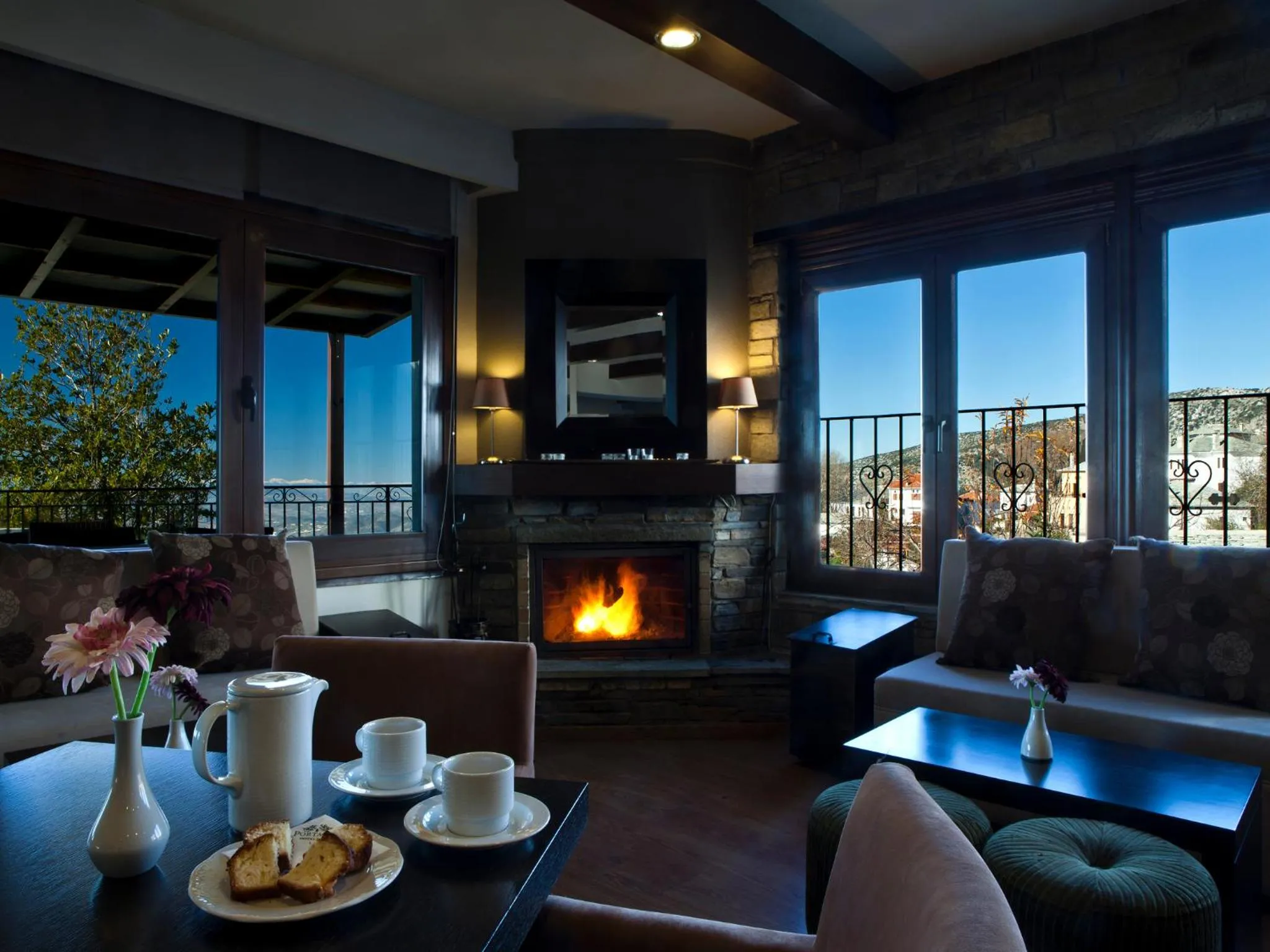 Lounge or bar in Portaria Hotel