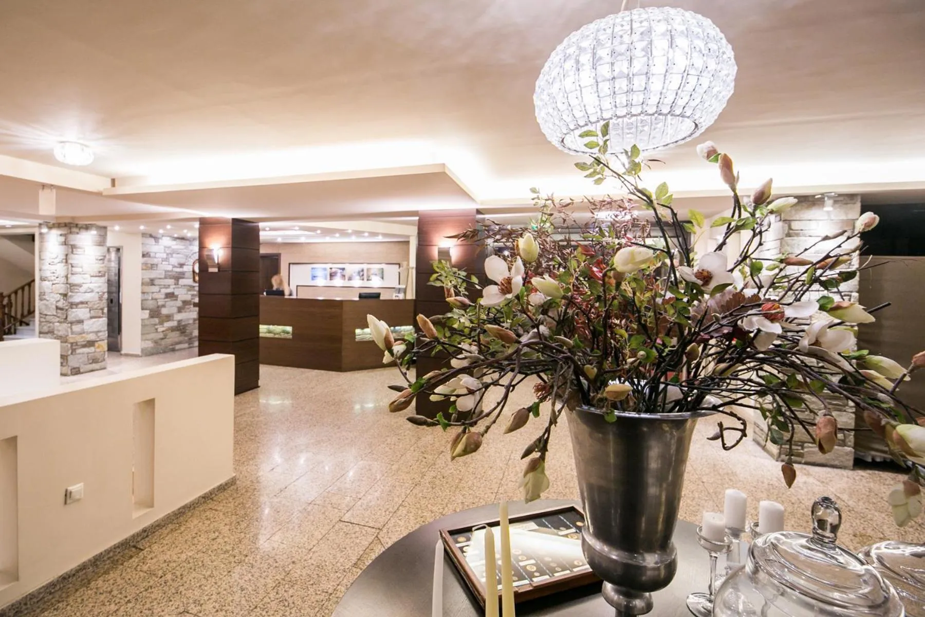 Lobby or reception in Portaria Hotel