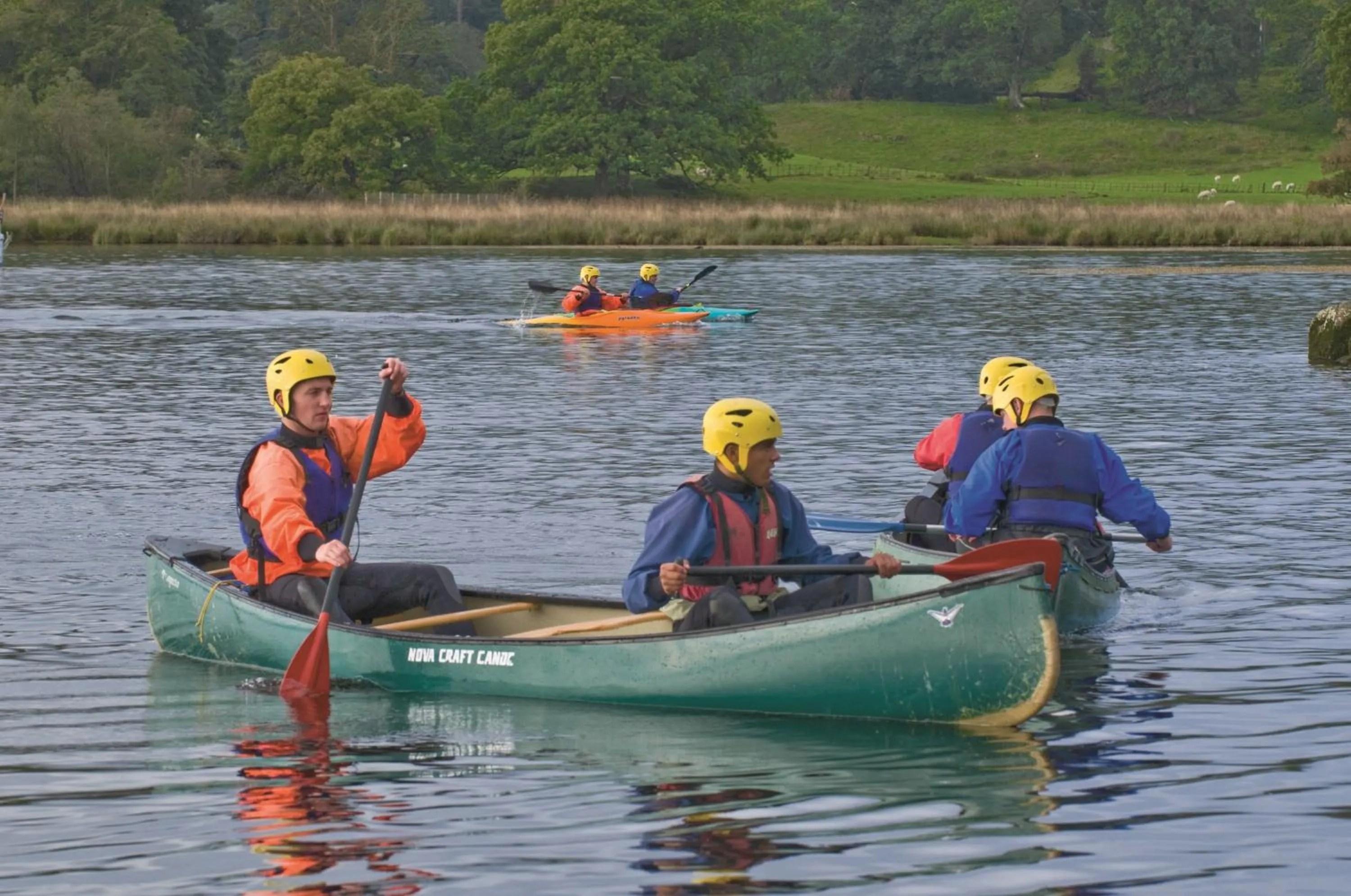 Canoeing in Macdonald Leeming House