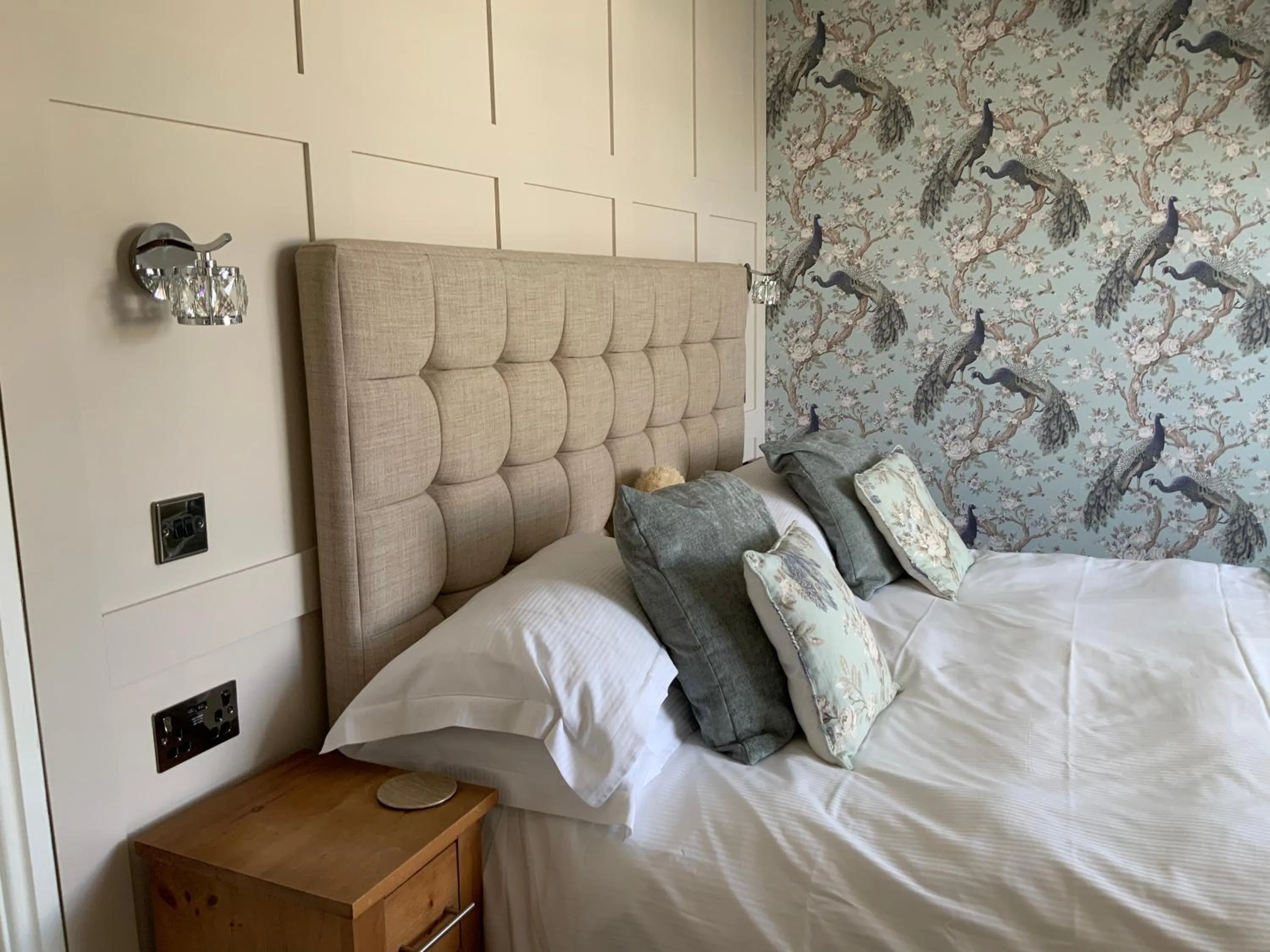 Bed in Montfort Cottage Guest House