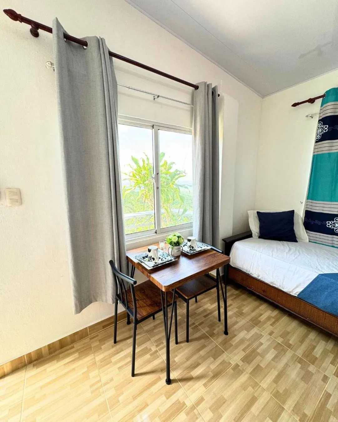 Bed in Hotel Santo Cerro Natural Park