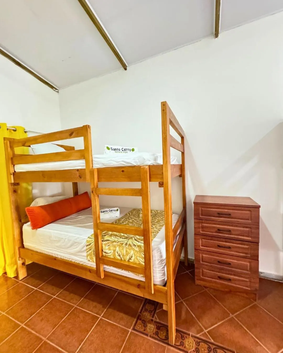 Bed in Hotel Santo Cerro Natural Park