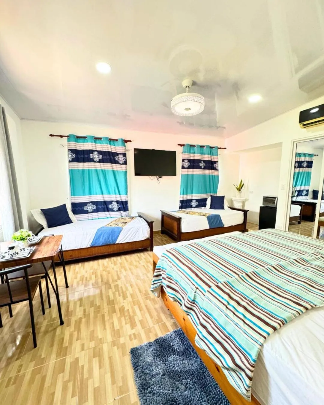 Bed in Hotel Santo Cerro Natural Park