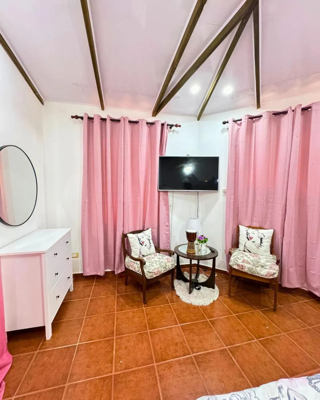 Bed in Hotel Santo Cerro Natural Park