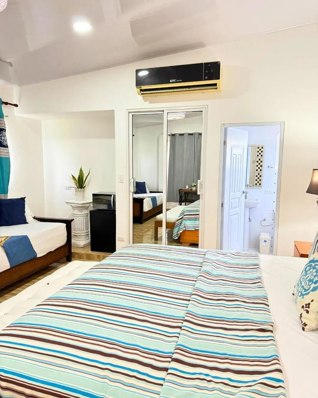 Bed in Hotel Santo Cerro Natural Park