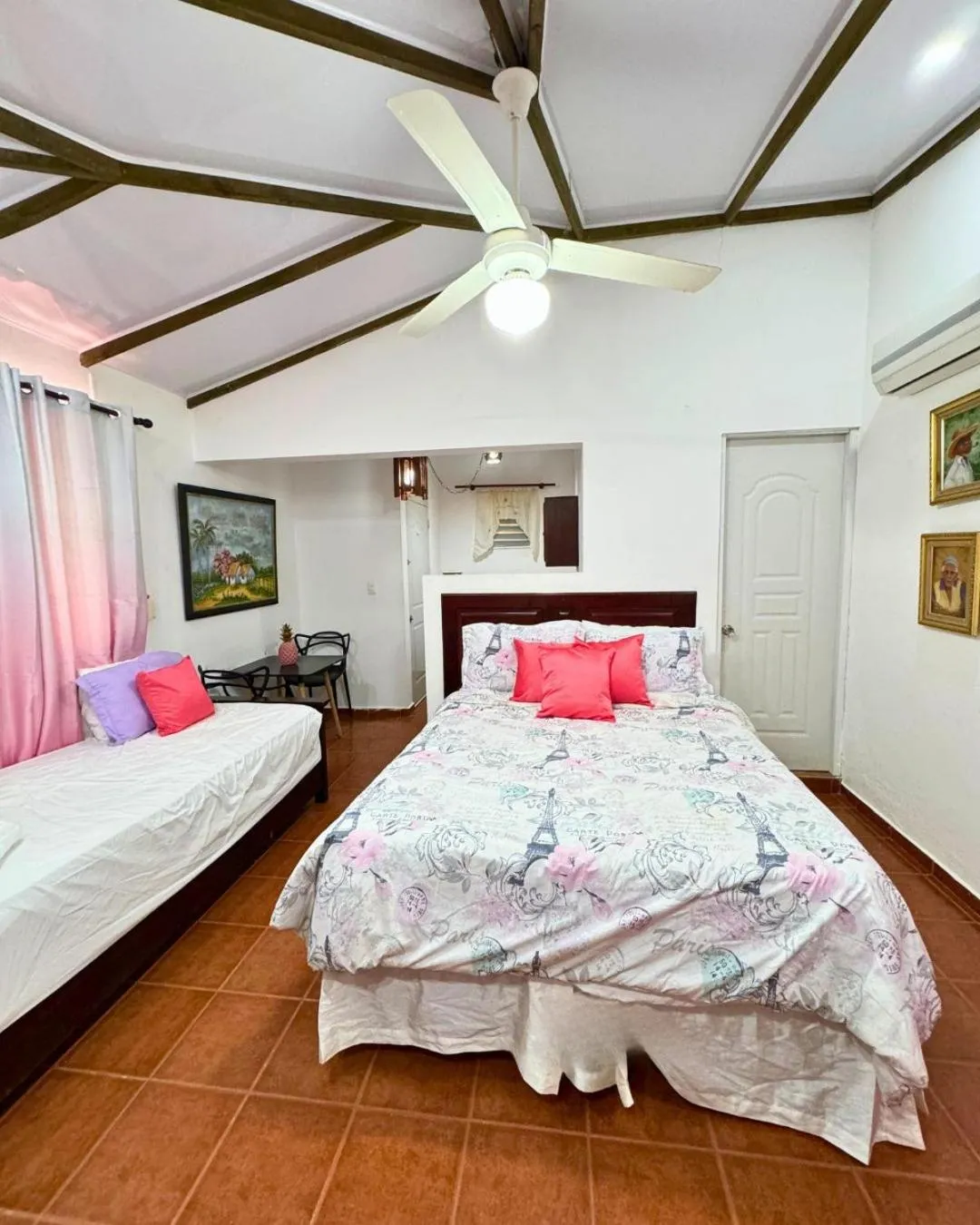 Bed in Hotel Santo Cerro Natural Park