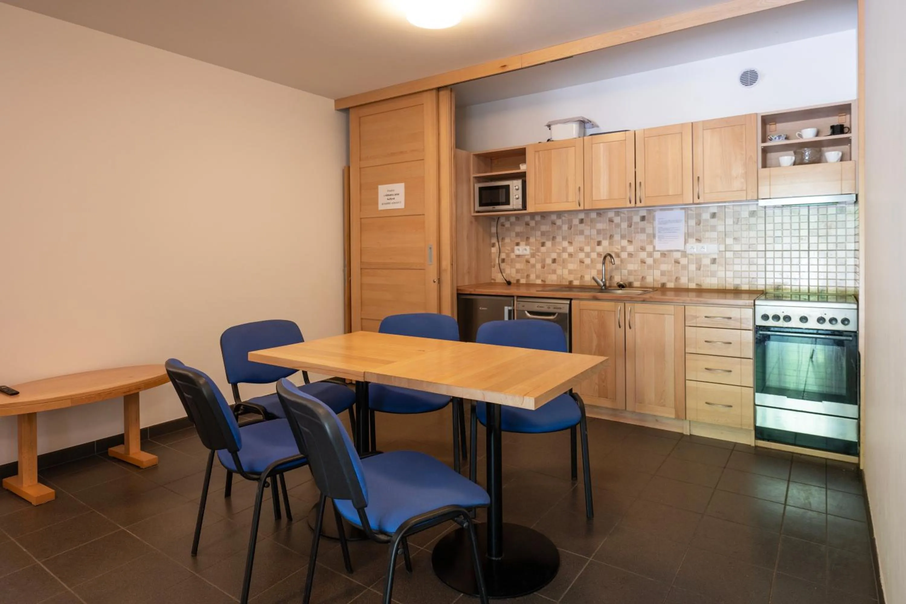 Kitchen or kitchenette in Rezidence & Wellness Blatov