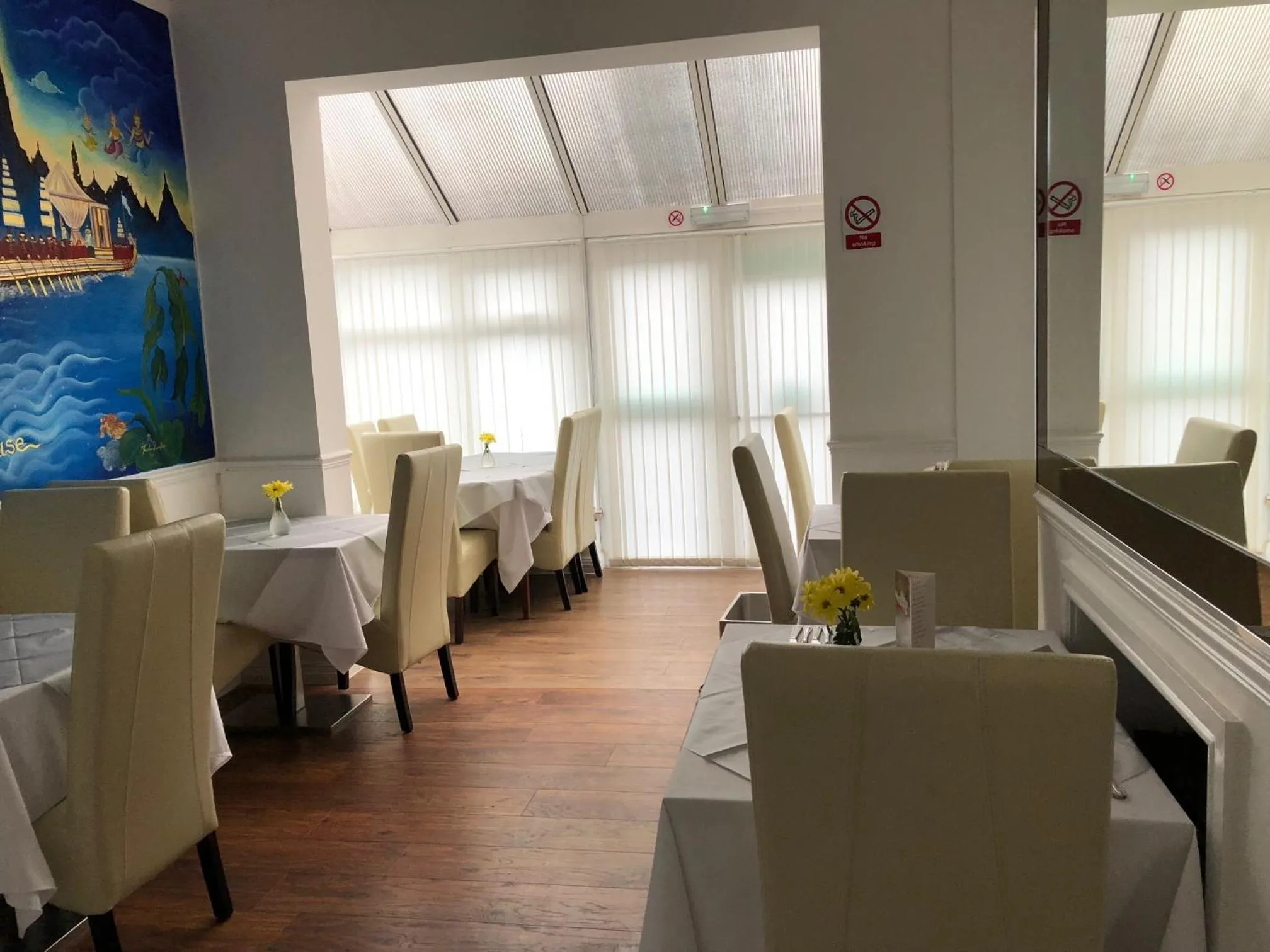 Restaurant/places to eat in Loughborough Grange Guesthouse & Spa Treatments