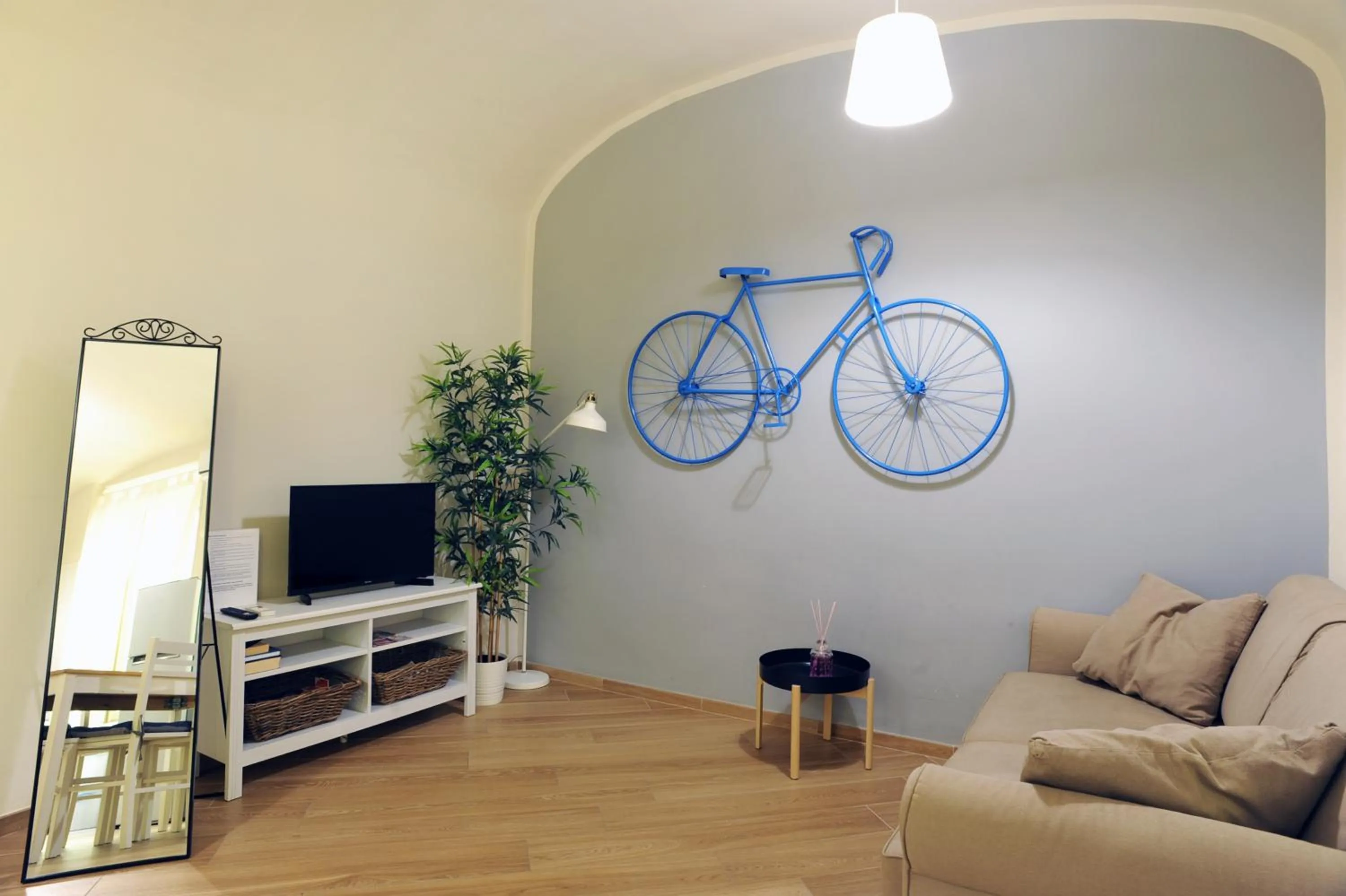Living room in Home Vaticano 50 steps from Museum