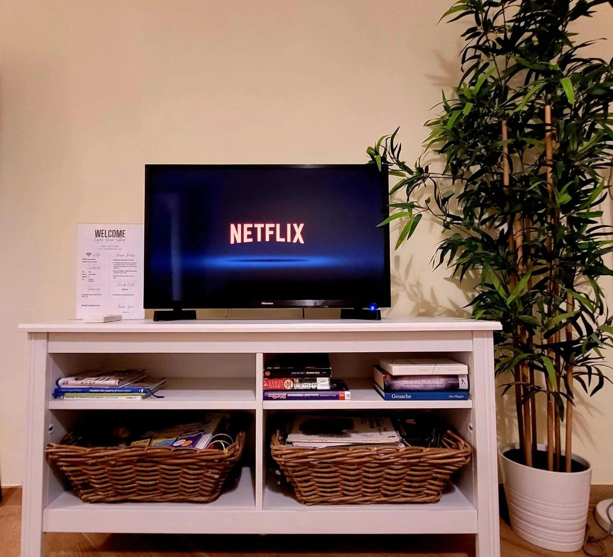 TV and multimedia in Home Vaticano 50 steps from Museum