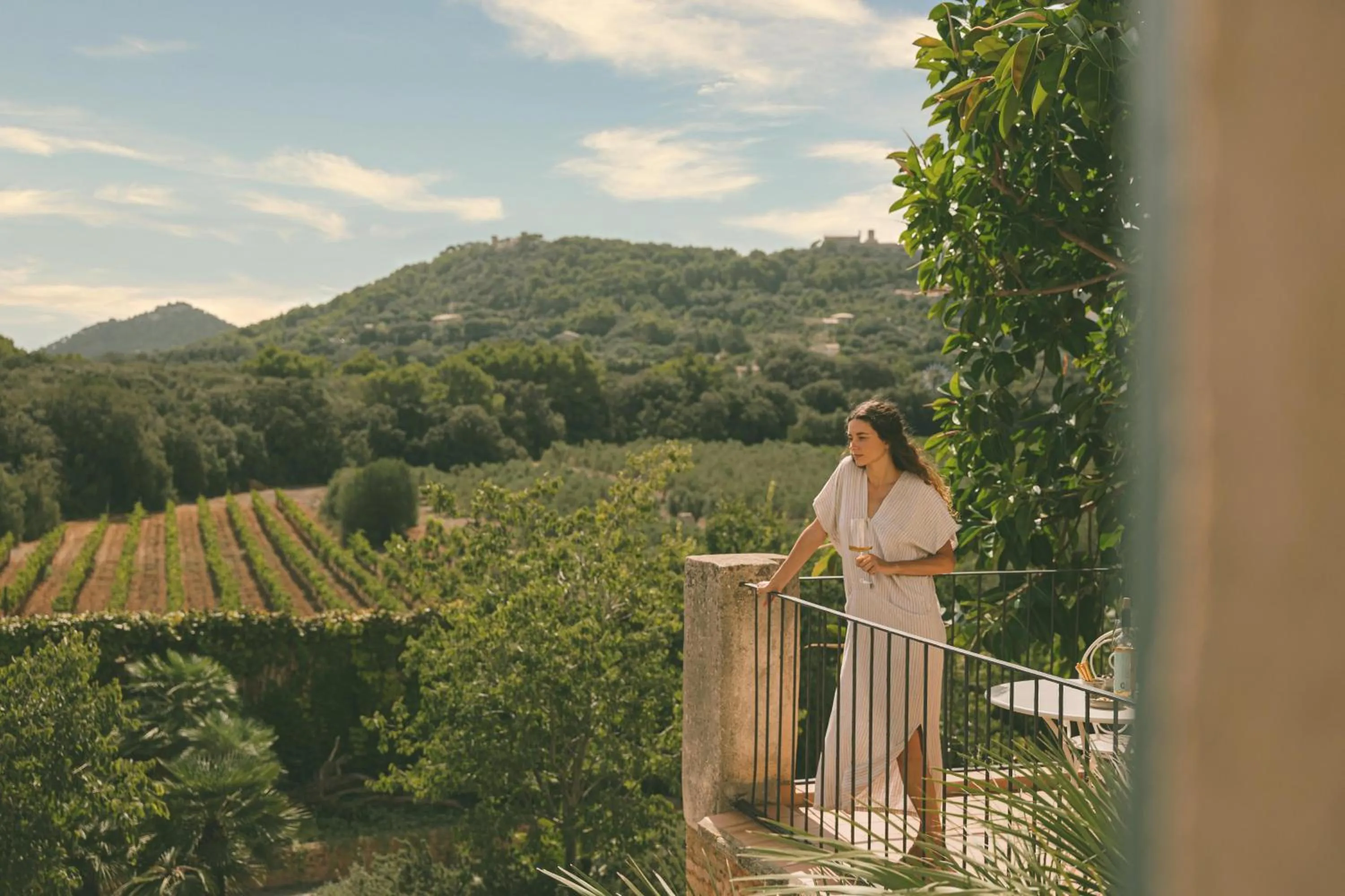 Balcony/Terrace in Predi Son Jaumell Hotel Rural