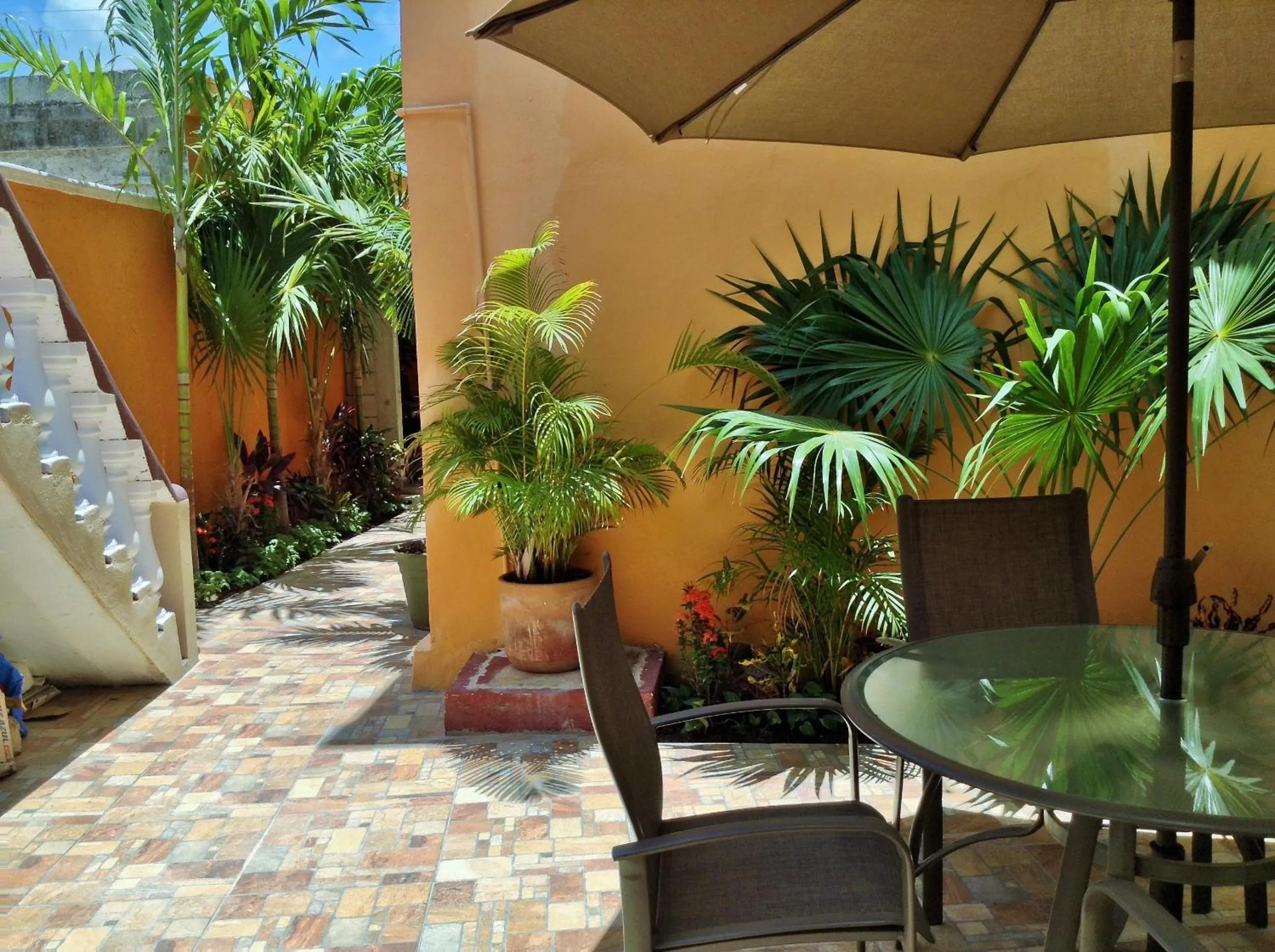 Patio in Posada Malix Pek