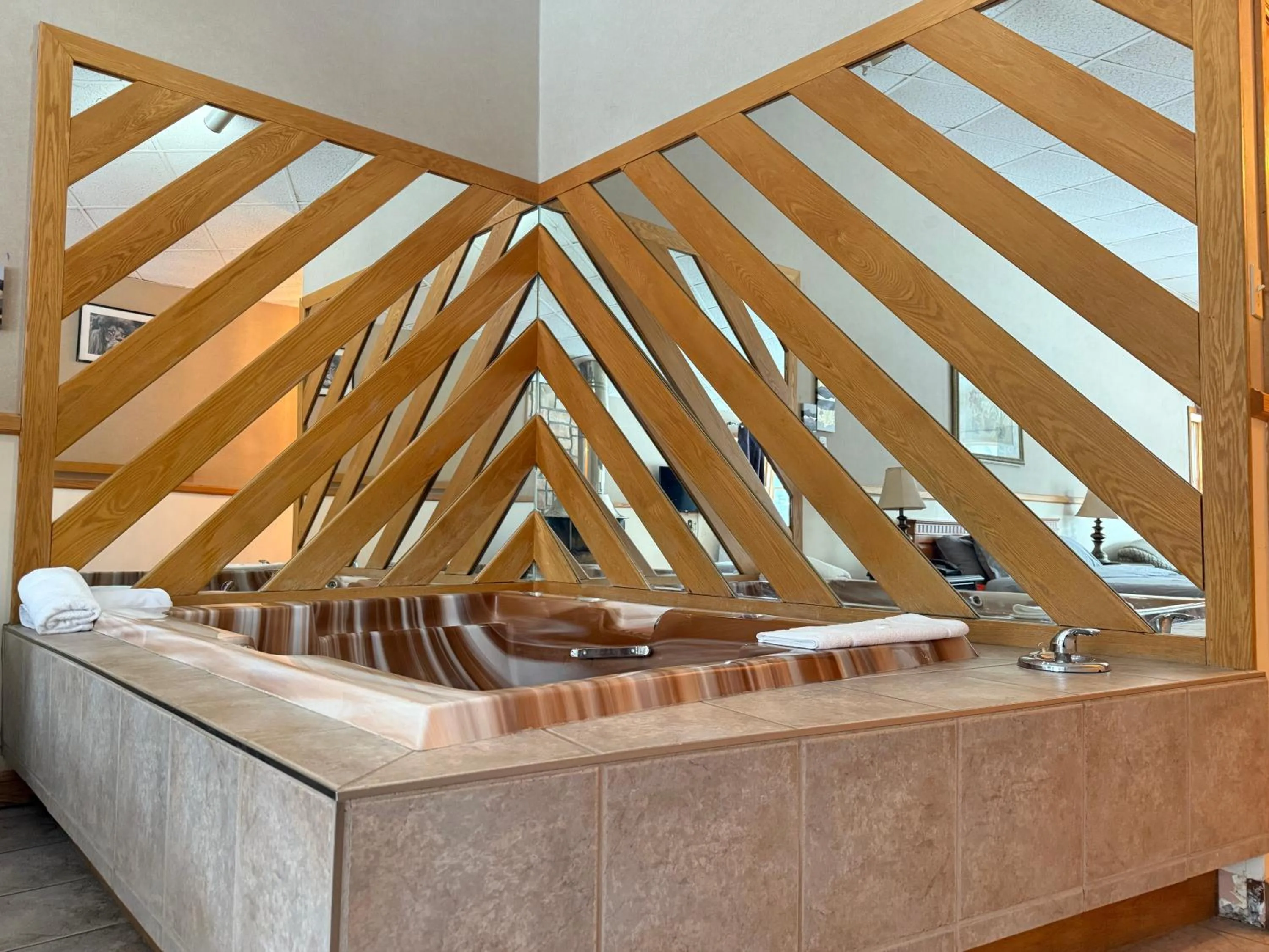 Bath in Hotel Motel La Marquise