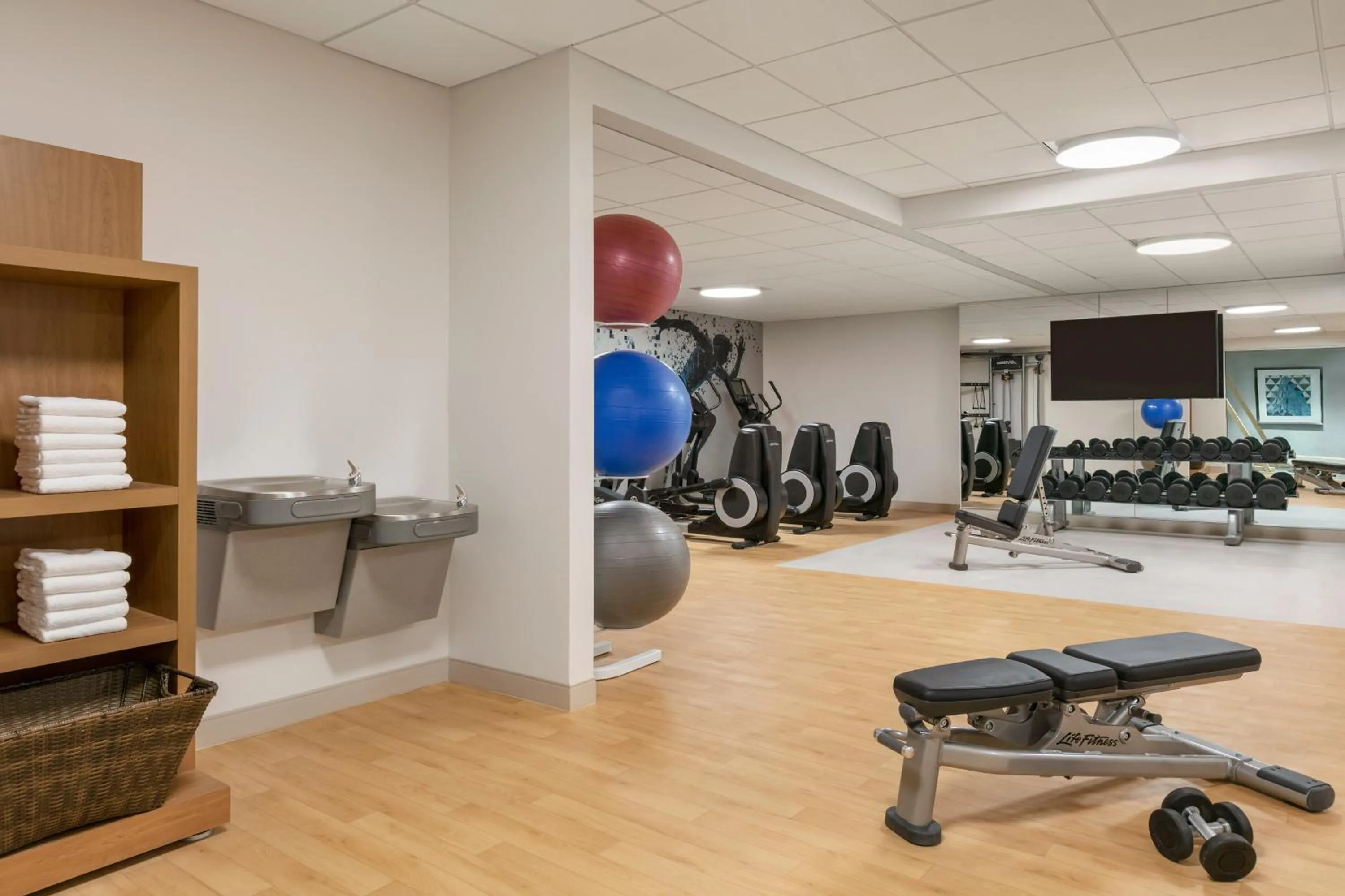 Fitness centre/facilities in Sheraton Raleigh Hotel
