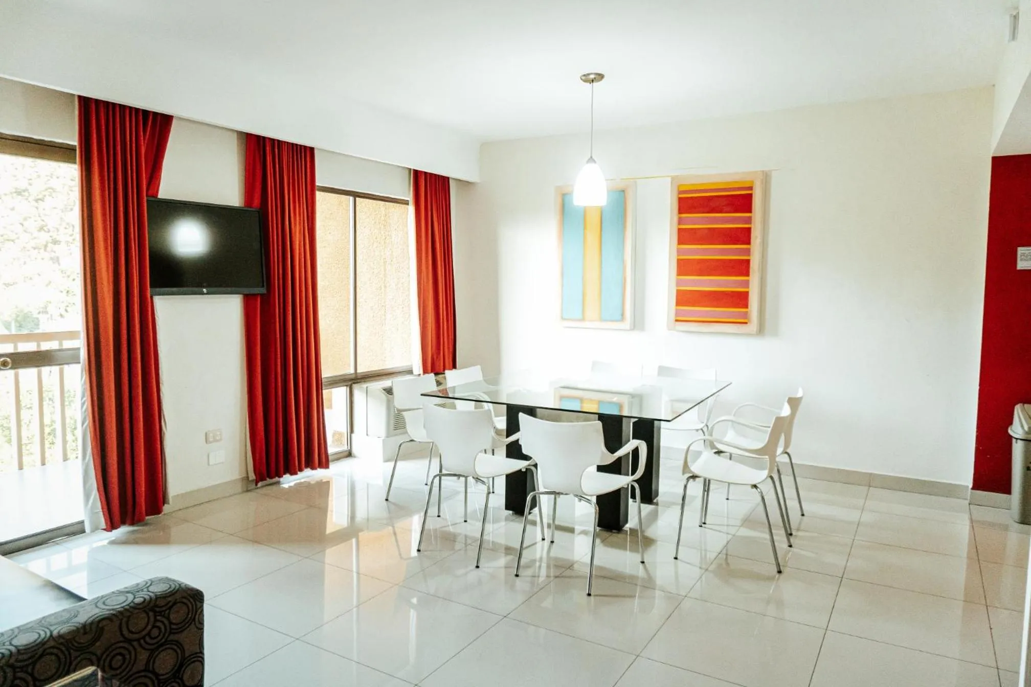 Dining area in Bahia Escondida