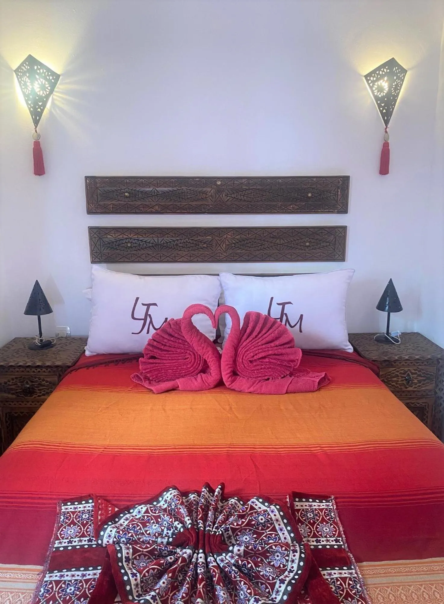 Bed in Les Jardins Mandaline