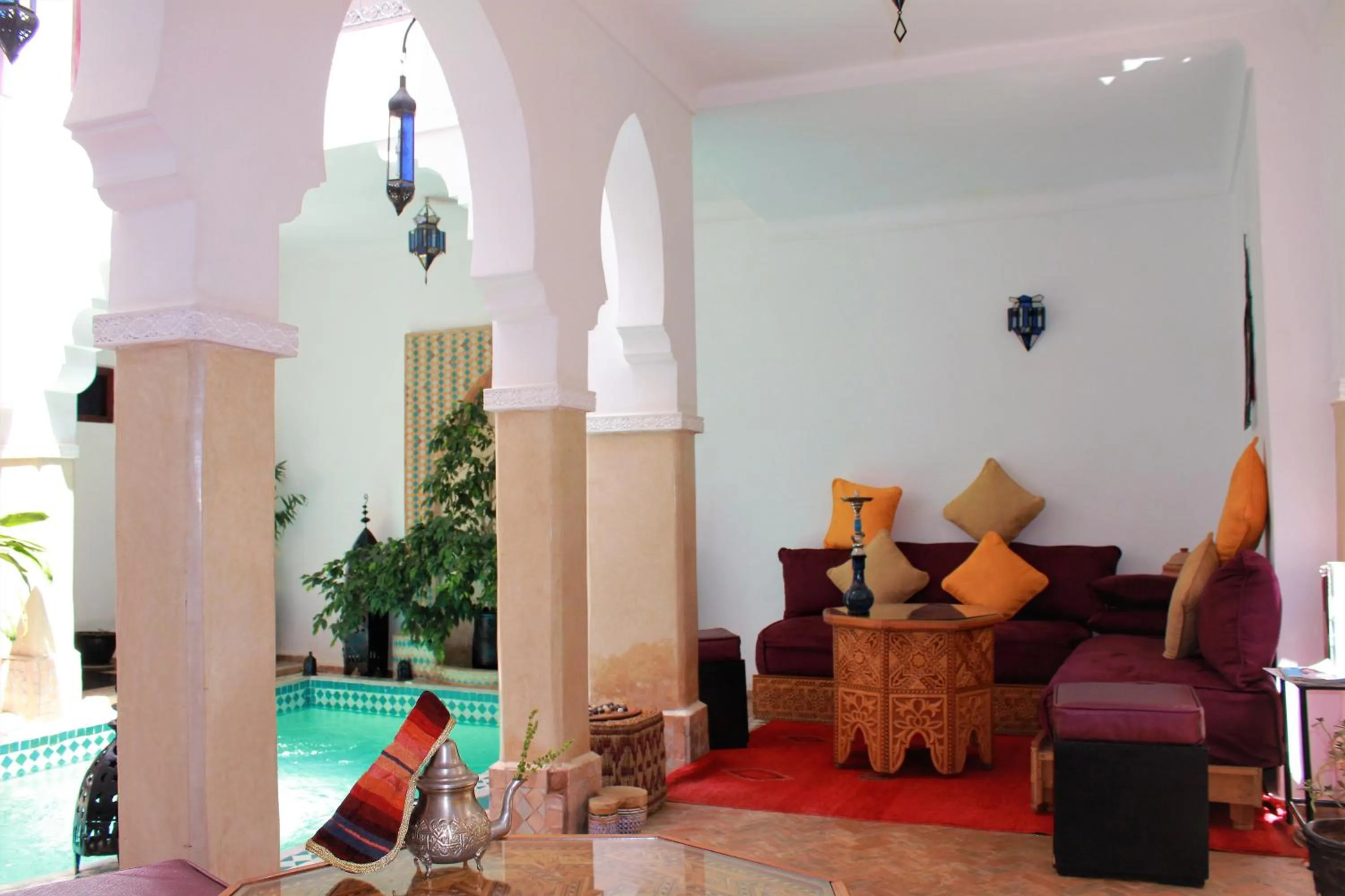 Living room in Les Jardins Mandaline