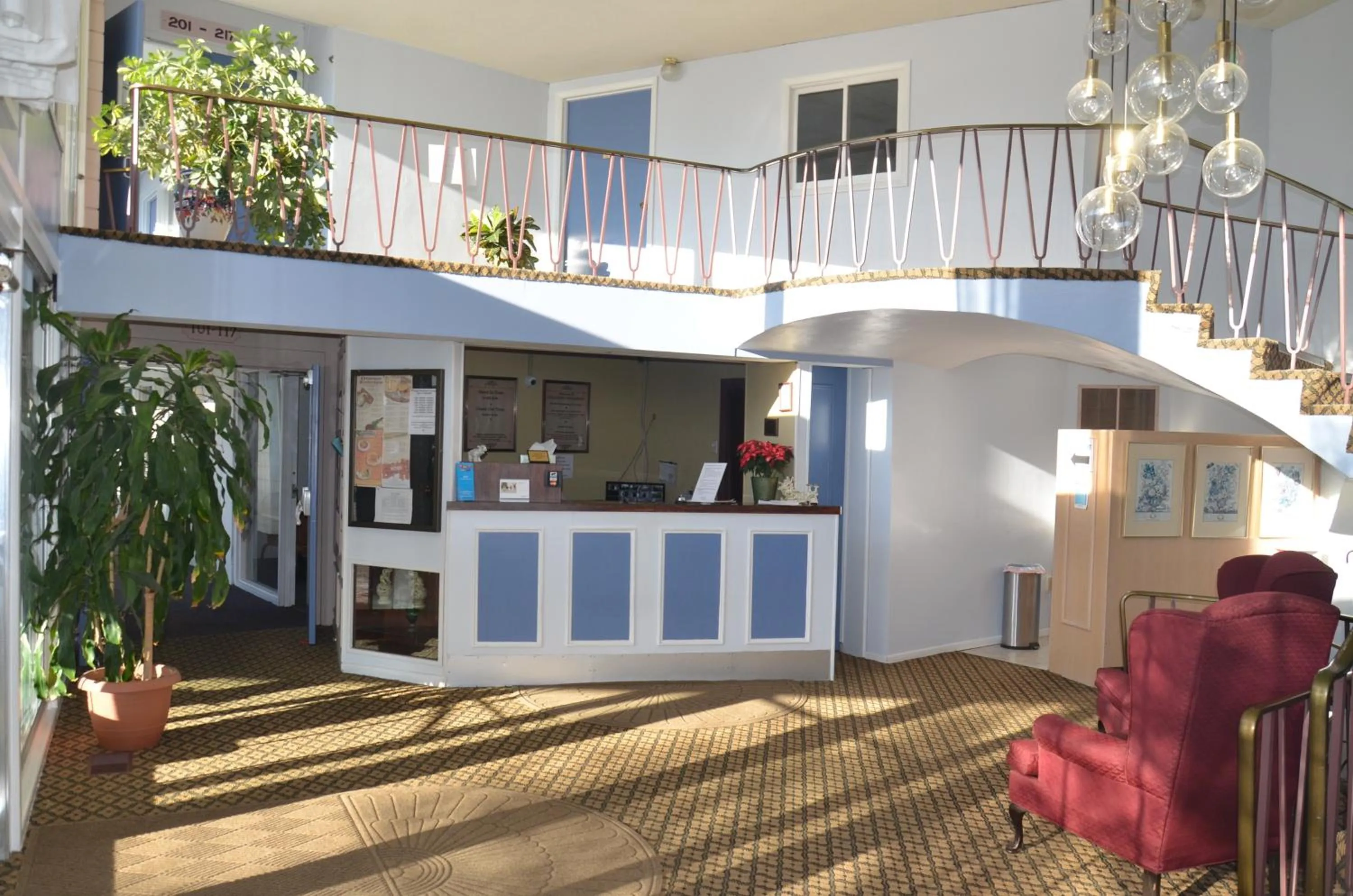 Lobby or reception in Red Carpet Inn & Suites Ebensburg