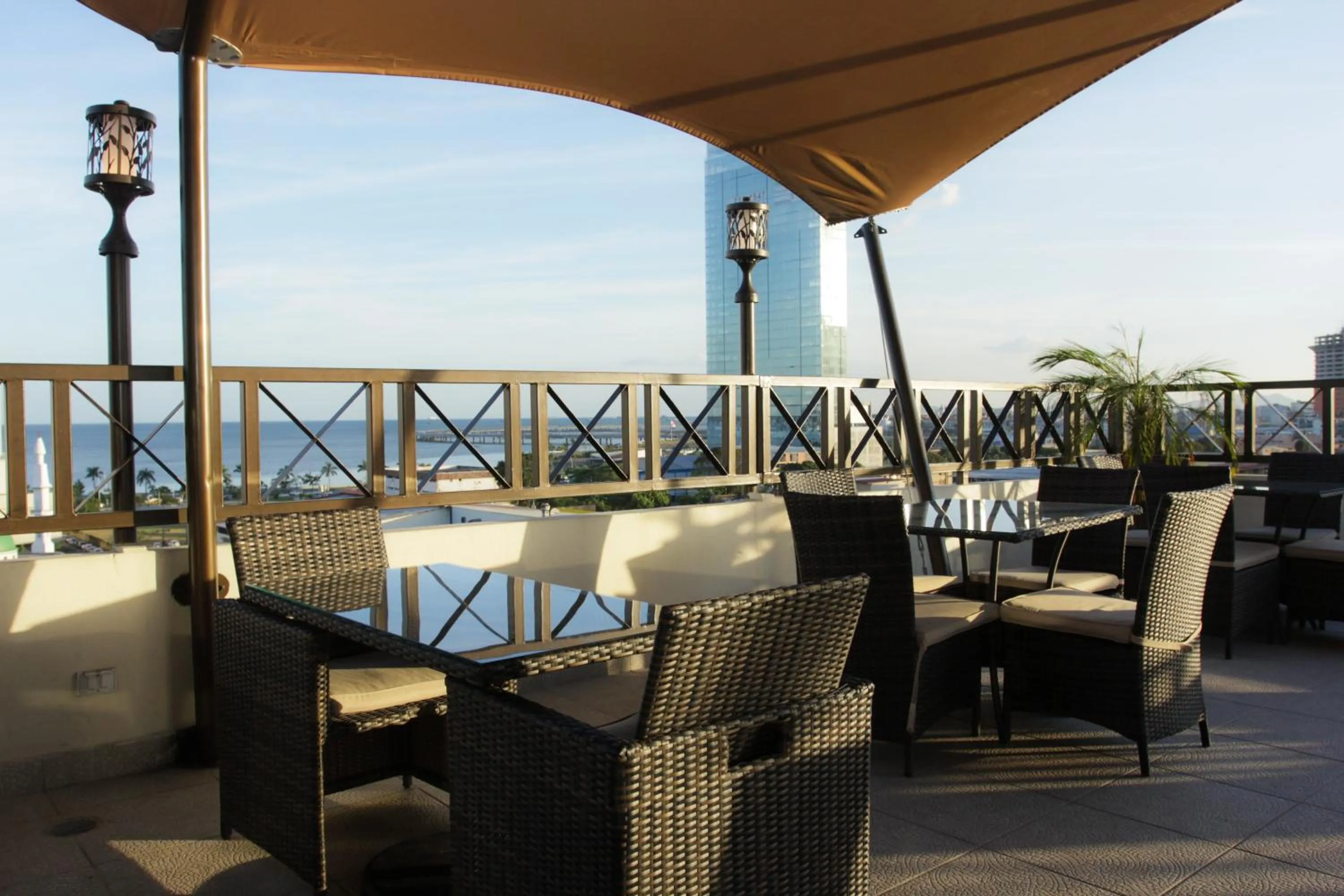 Balcony/Terrace in Hotel Bahía Suites