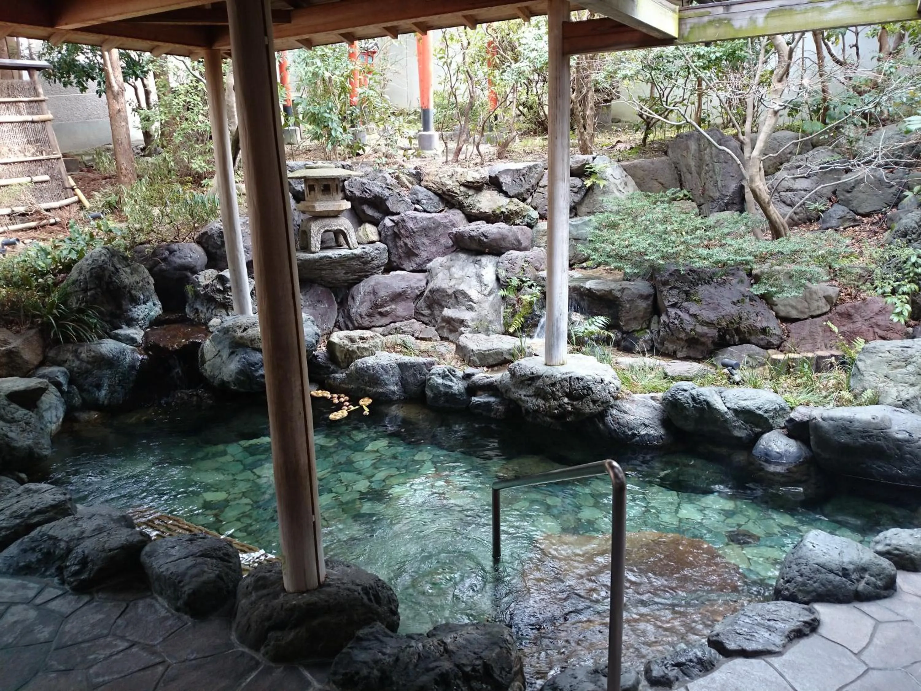 Hot Spring Bath in Kasuga Hotel