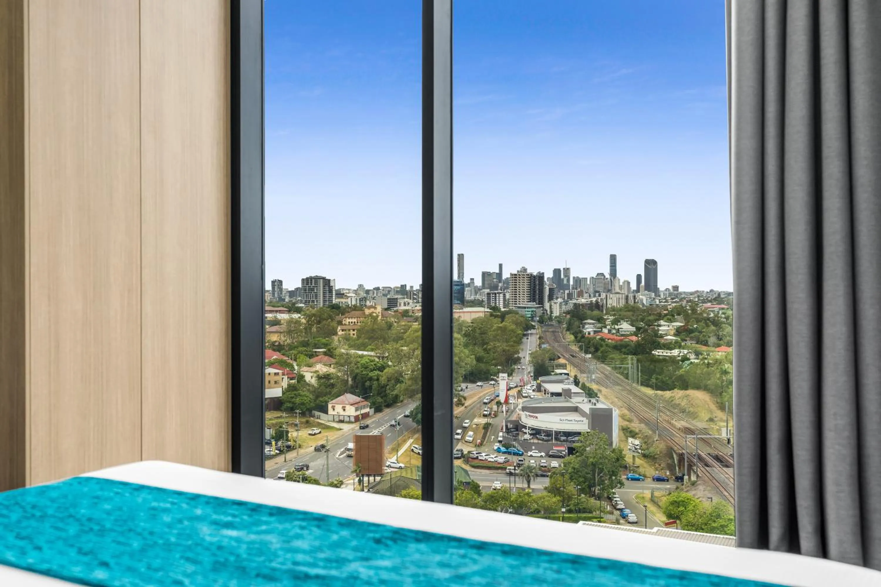 View (from property/room) in Essence Suites Taringa