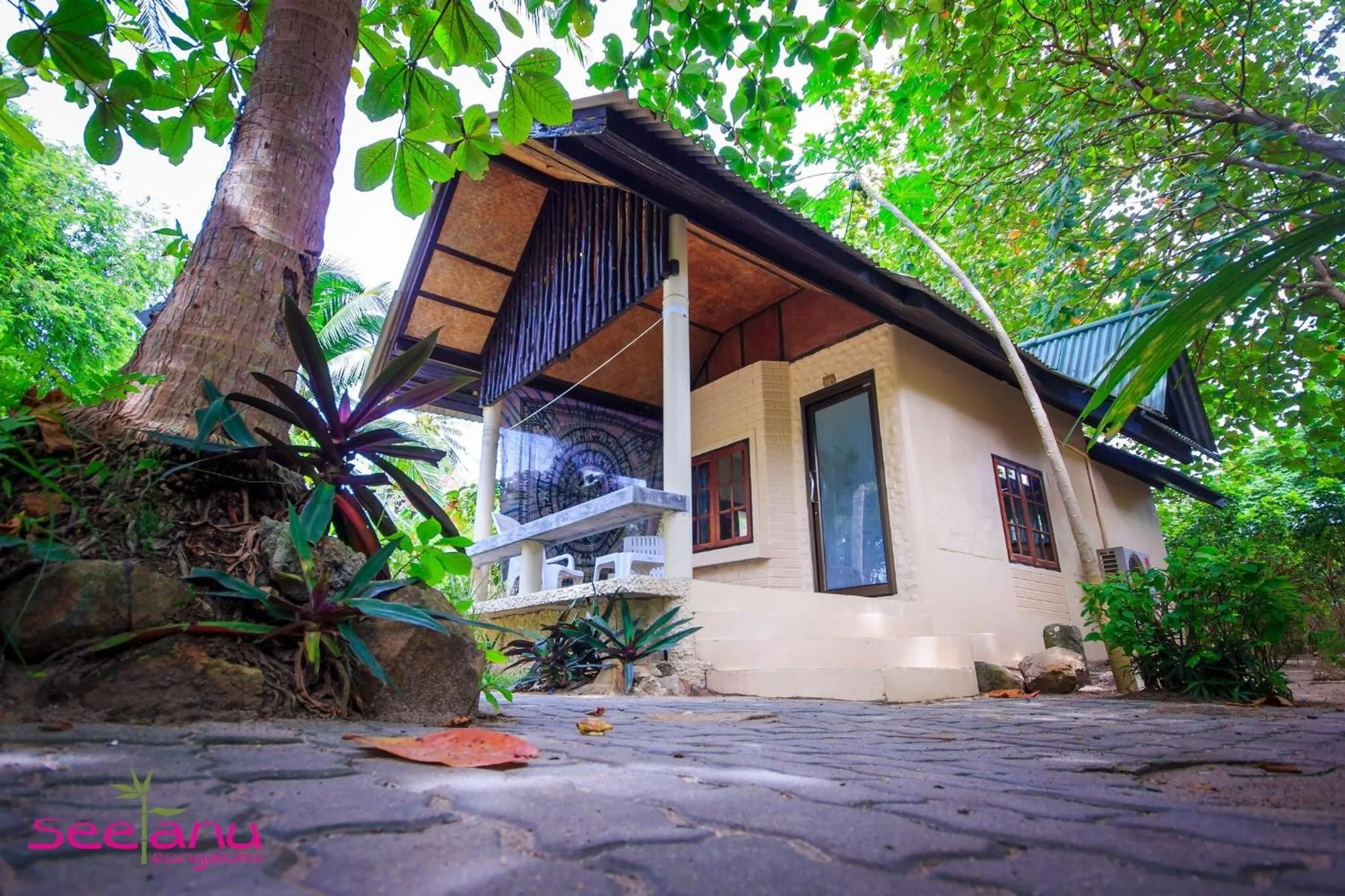 Balcony/Terrace in Seetanu Bungalows