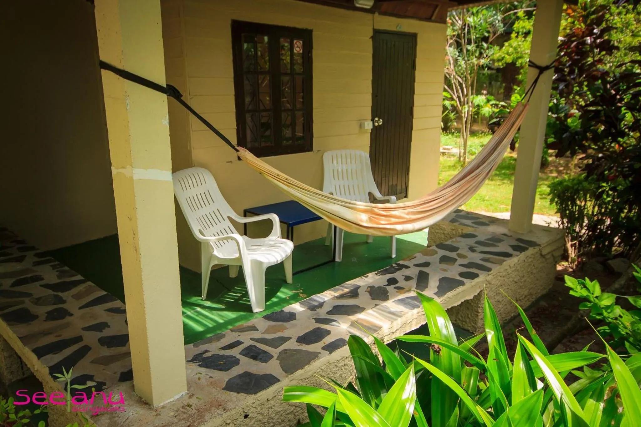 Balcony/Terrace in Seetanu Bungalows